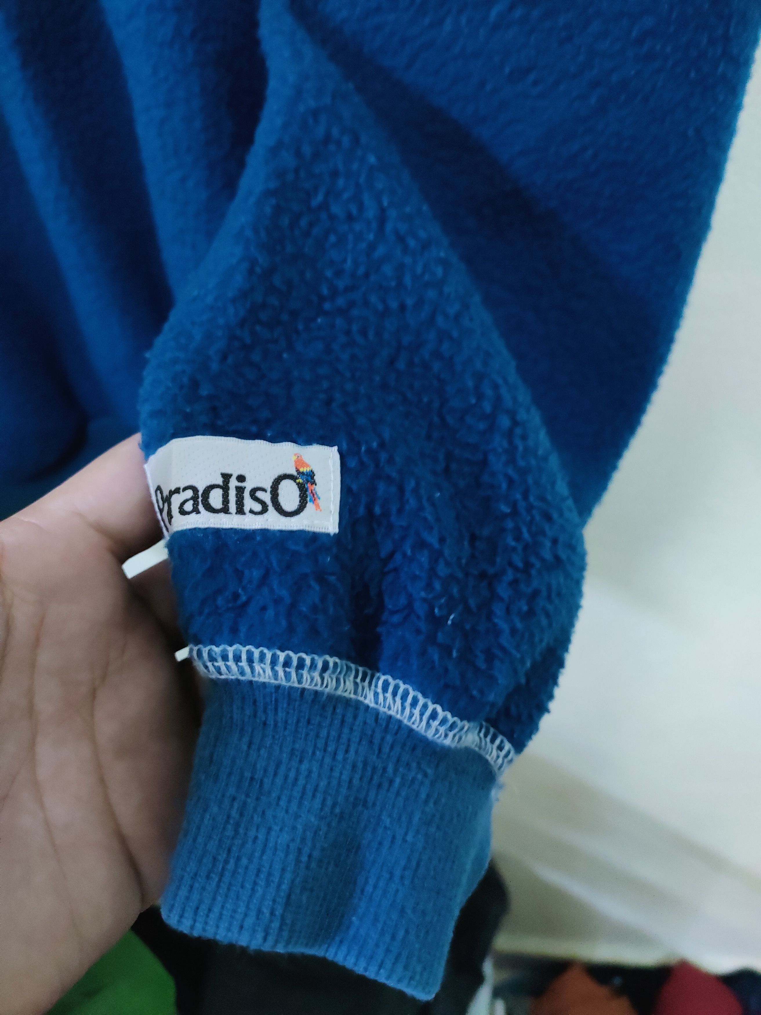 Japanese Brand × Vintage Vintage Paradiso Half Zipper Fleece Size US M / EU 48-50 / 2 - 5 Thumbnail