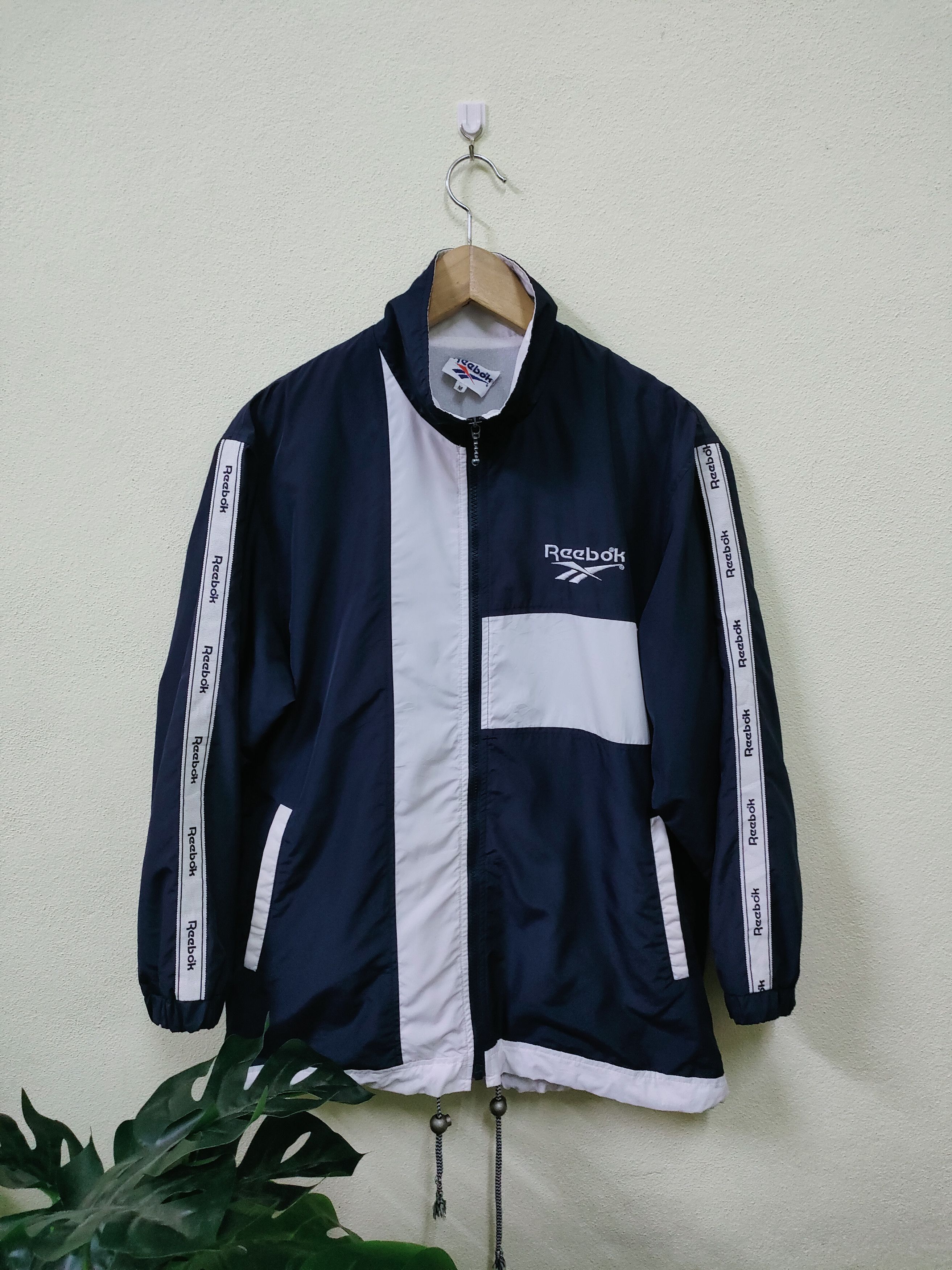 Reebok × Vintage Vintage Reebok Site Tape Jacket Size US M / EU 48-50 / 2 - 1 Thumbnail