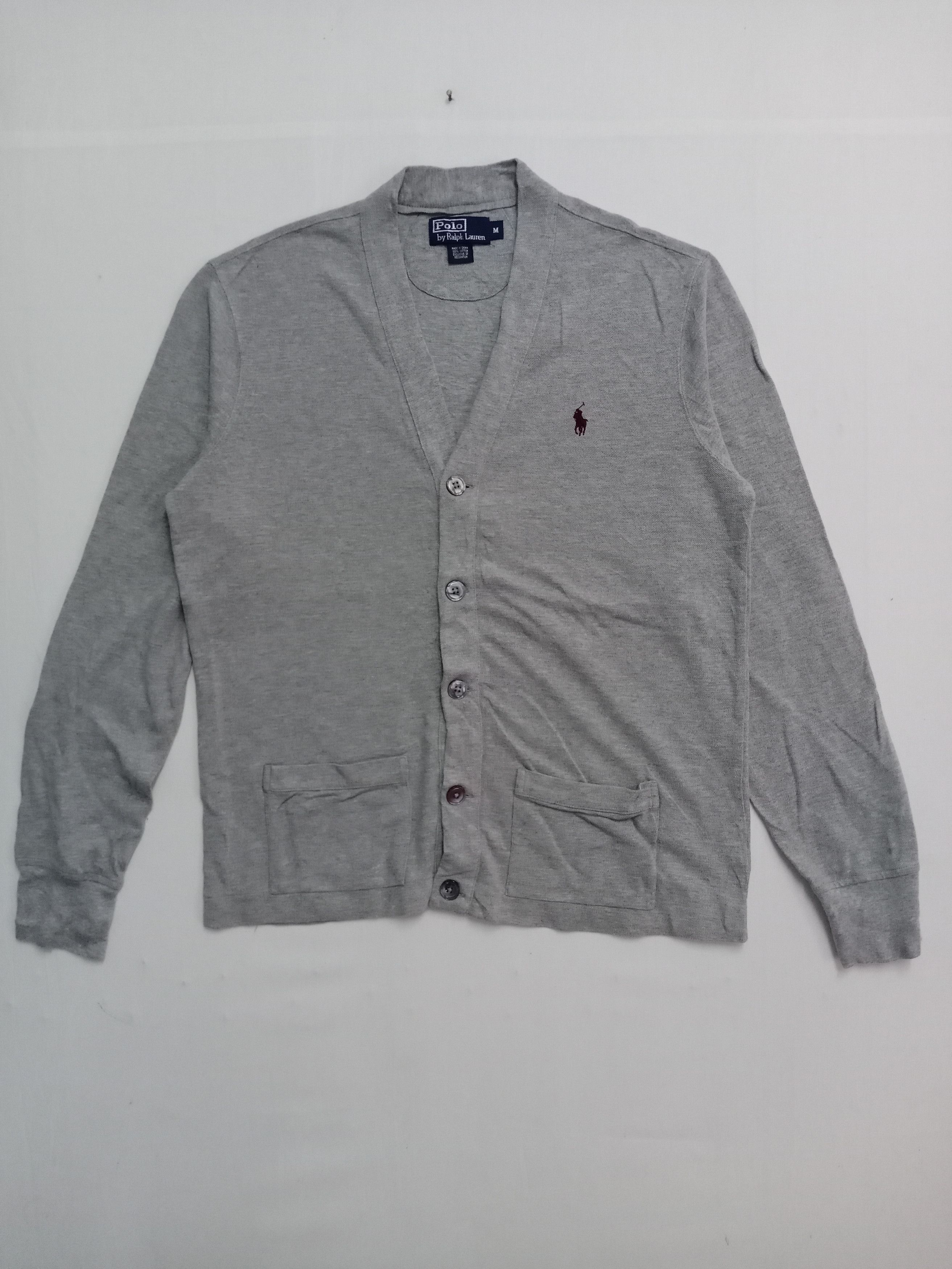 Polo Ralph Lauren × Vintage Vintage Polo Ralph Lauren Embroidered Cardigan Size US L / EU 52-54 / 3 - 1 Thumbnail