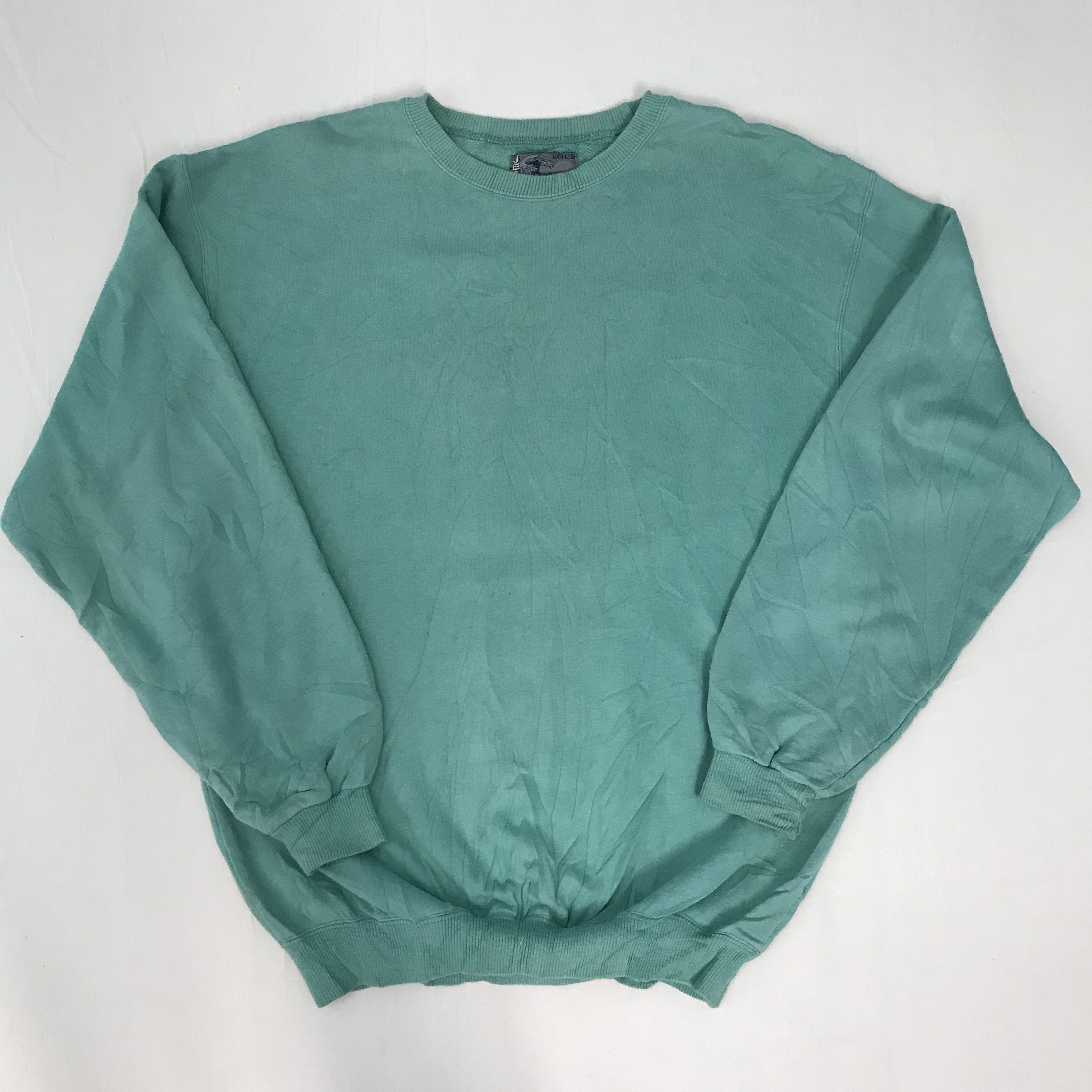 Japanese Brand × Kenzo Kenzo Jeans Big Logo Jumper Nice Design Size US XL / EU 56 / 4 - 2 Thumbnail