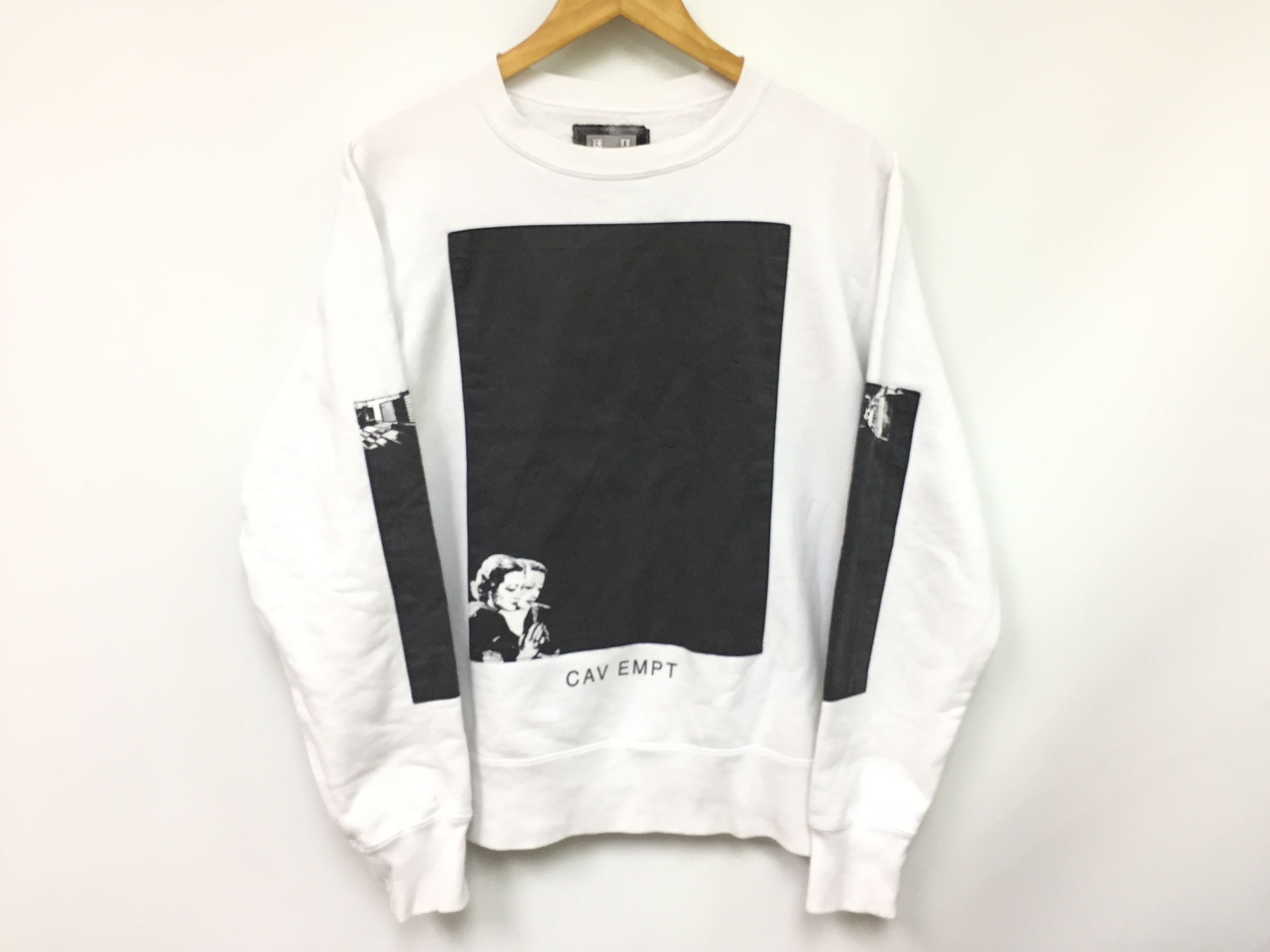 Cav Empt CAV EMPT Black Rooms Sweatshirt Size US M / EU 48-50 / 2 - 3 Thumbnail