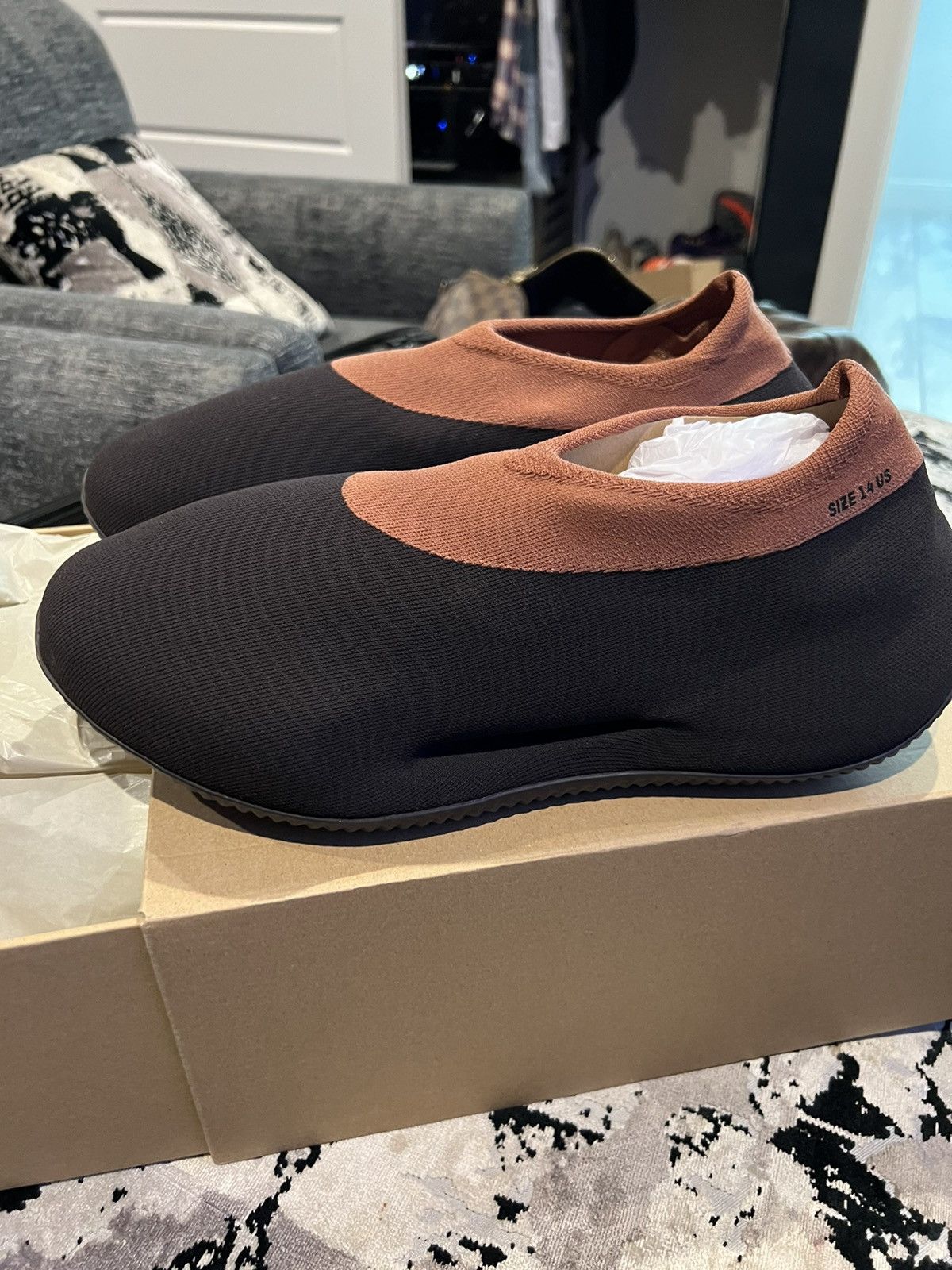 Adidas × Kanye West Adidas Yeezy Knit RNR Size US 14 / EU 47 - 2 Thumbnail