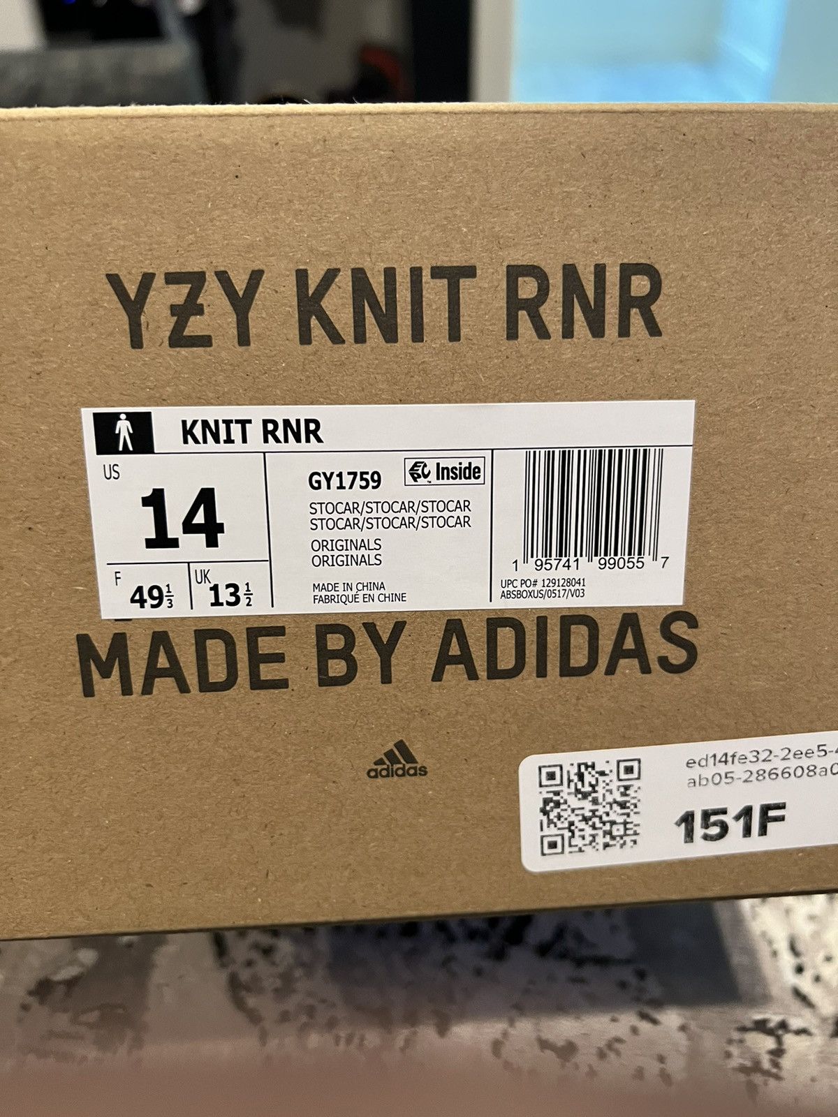 Adidas × Kanye West Adidas Yeezy Knit RNR Size US 14 / EU 47 - 8 Thumbnail