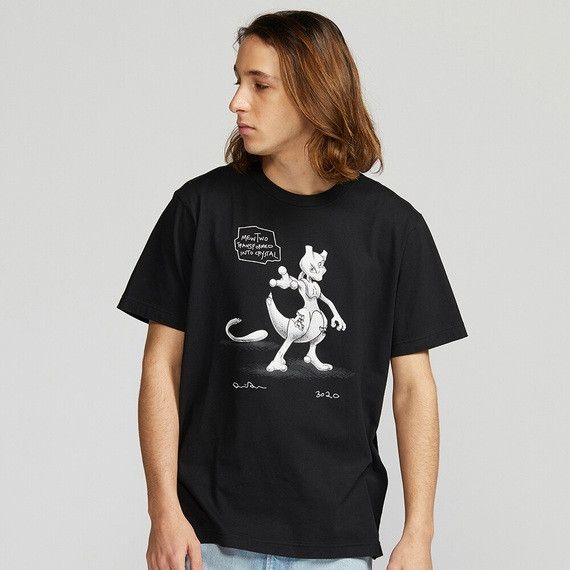 Daniel Arsham × Pokemon × Uniqlo Uniqlo X Daniel Arsham x Pokemon MewTwo T-Shirt TEE Size US L / EU 52-54 / 3 - 3 Thumbnail