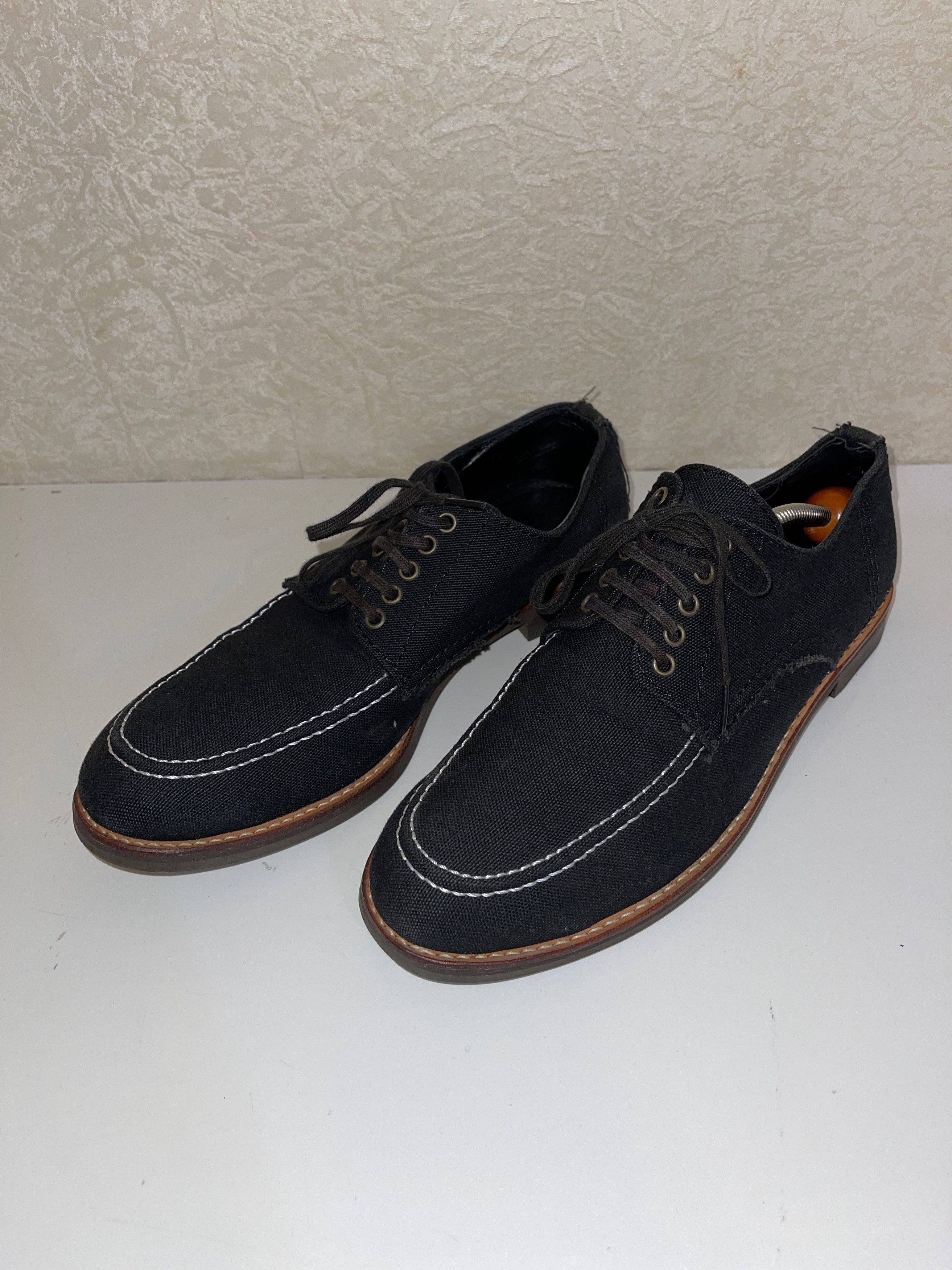 Comme des Garcons Homme Plus Comme Des Garcons Homme Plus canvas shoes brogue derby Size US 8.5 / EU 41-42 - 2 Thumbnail