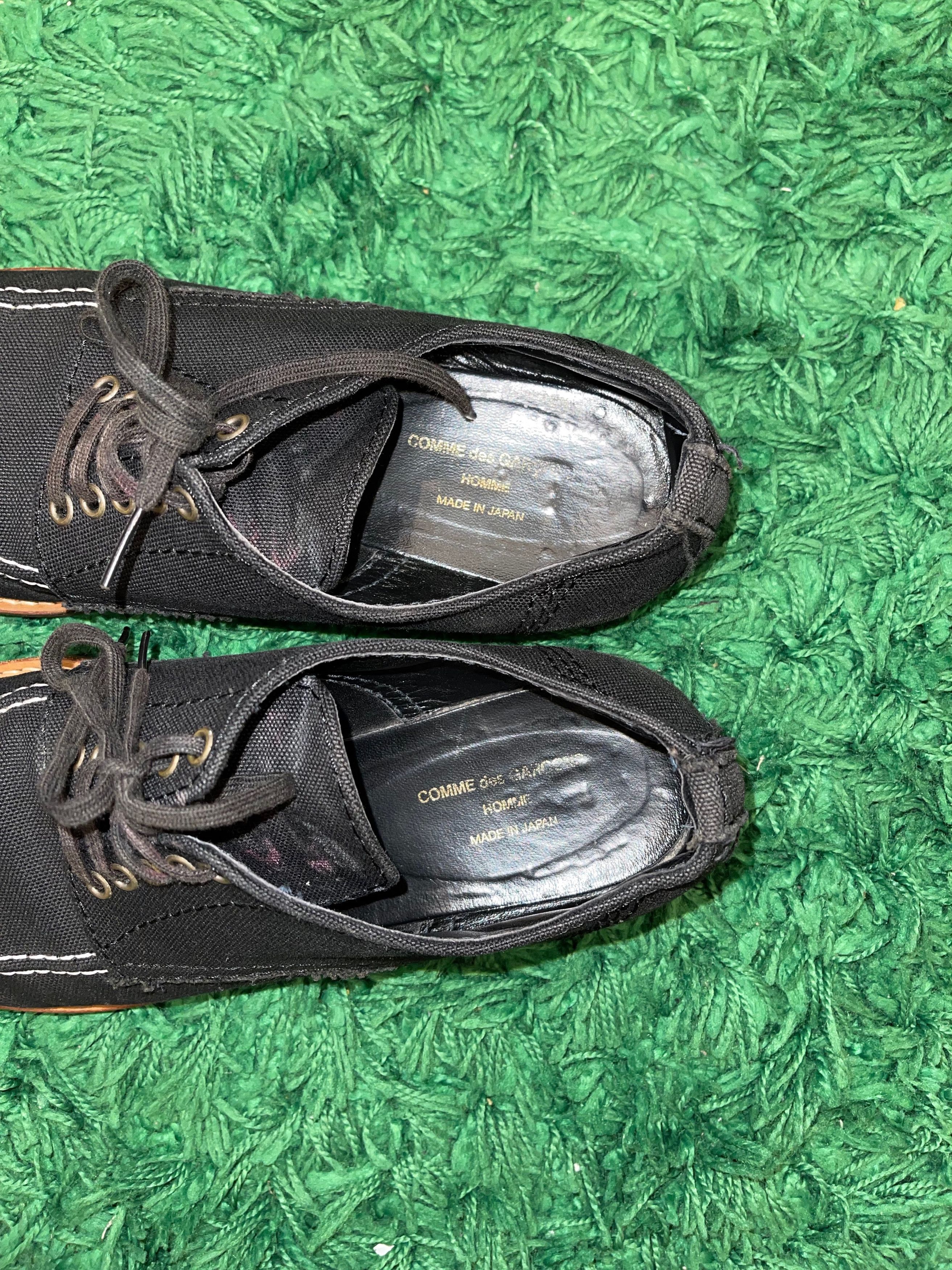 Comme des Garcons Homme Plus Comme Des Garcons Homme Plus canvas shoes brogue derby Size US 8.5 / EU 41-42 - 3 Thumbnail