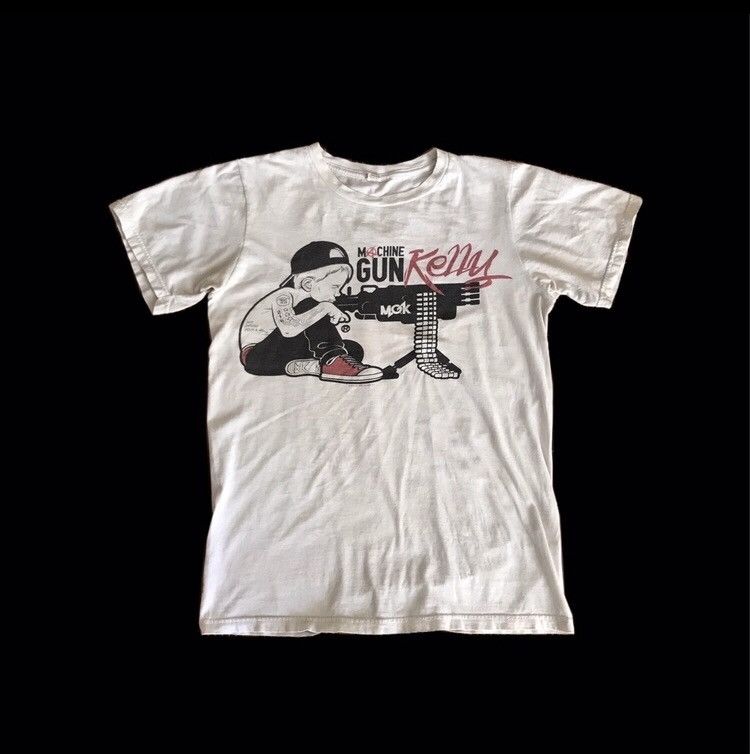 Band Tees Machine Gun Kelly american Rapper Tshirt Size US S / EU 44-46 / 1 - 1 Thumbnail
