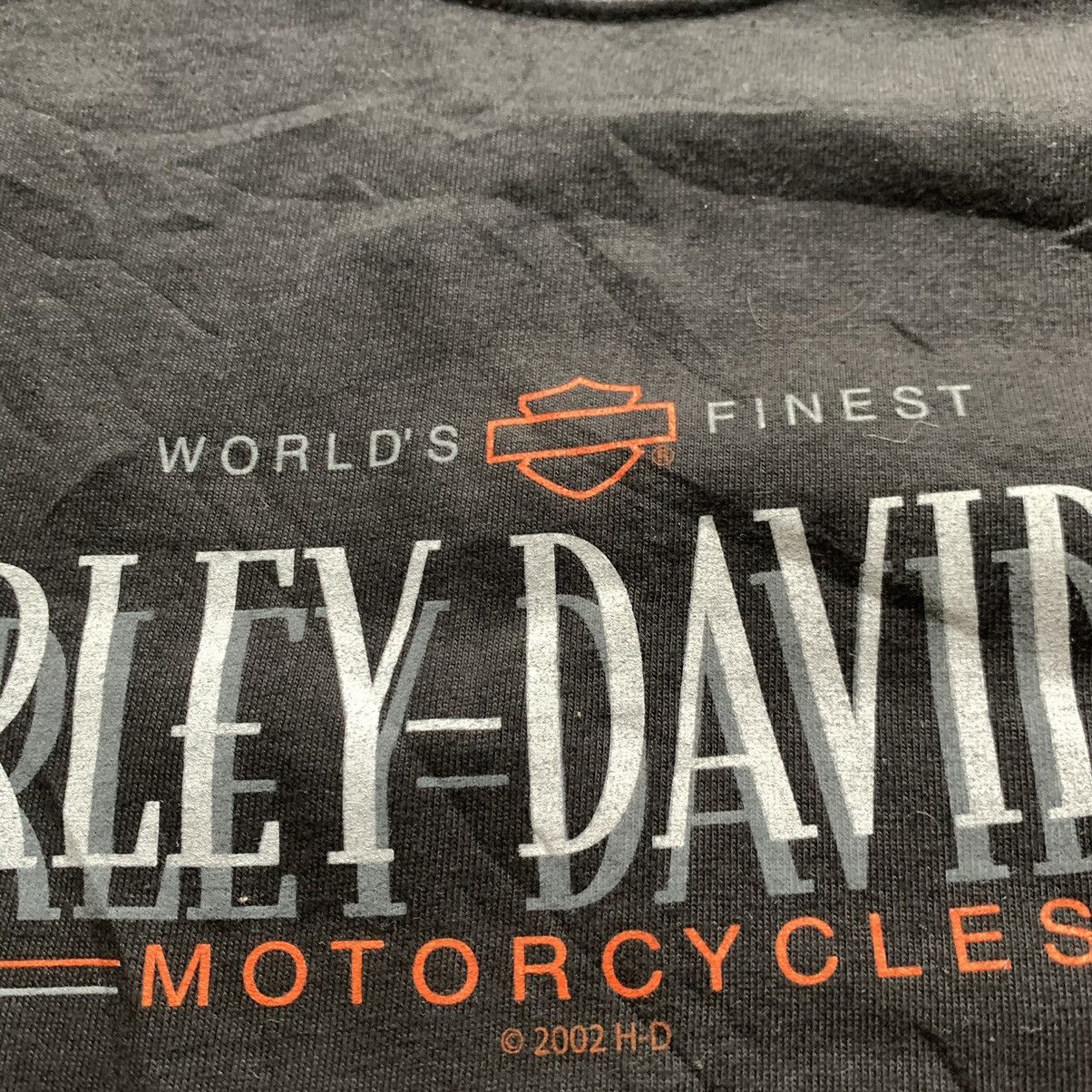 Harley Davidson × Vintage Vintage 2000s Harley Davidson Biker Graphic T Shirt Medium Size US M / EU 48-50 / 2 - 4 Thumbnail