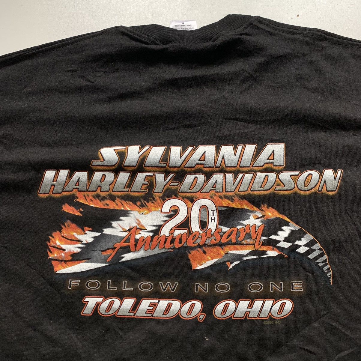 Harley Davidson × Vintage Vintage 2000s Harley Davidson Biker Graphic T Shirt Medium Size US M / EU 48-50 / 2 - 5 Thumbnail