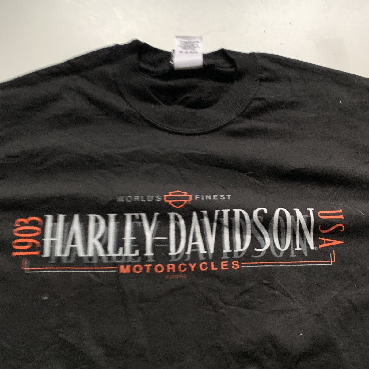 Harley Davidson × Vintage Vintage 2000s Harley Davidson Biker Graphic T Shirt Medium Size US M / EU 48-50 / 2 - 2 Thumbnail