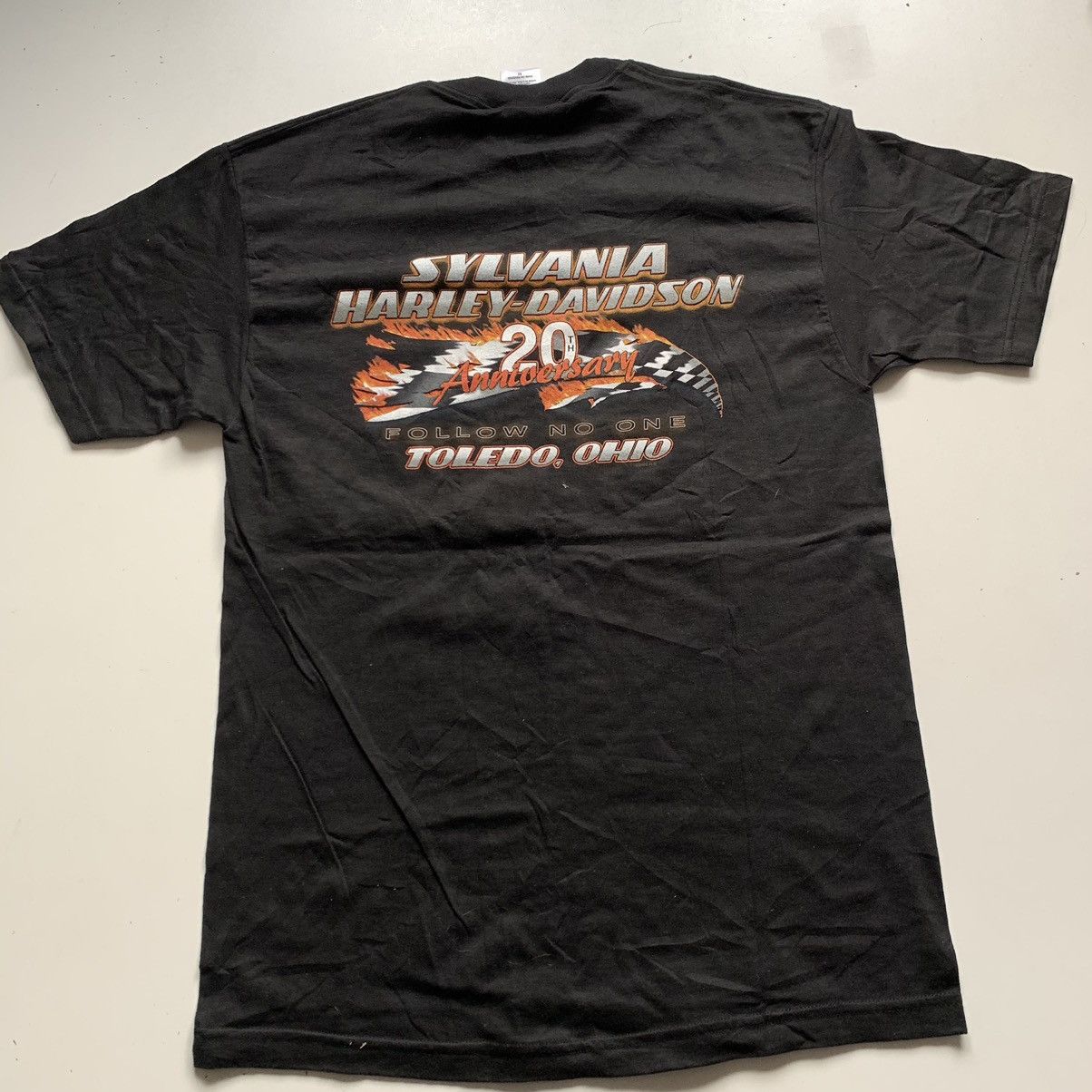 Harley Davidson × Vintage Vintage 2000s Harley Davidson Biker Graphic T Shirt Medium Size US M / EU 48-50 / 2 - 3 Thumbnail