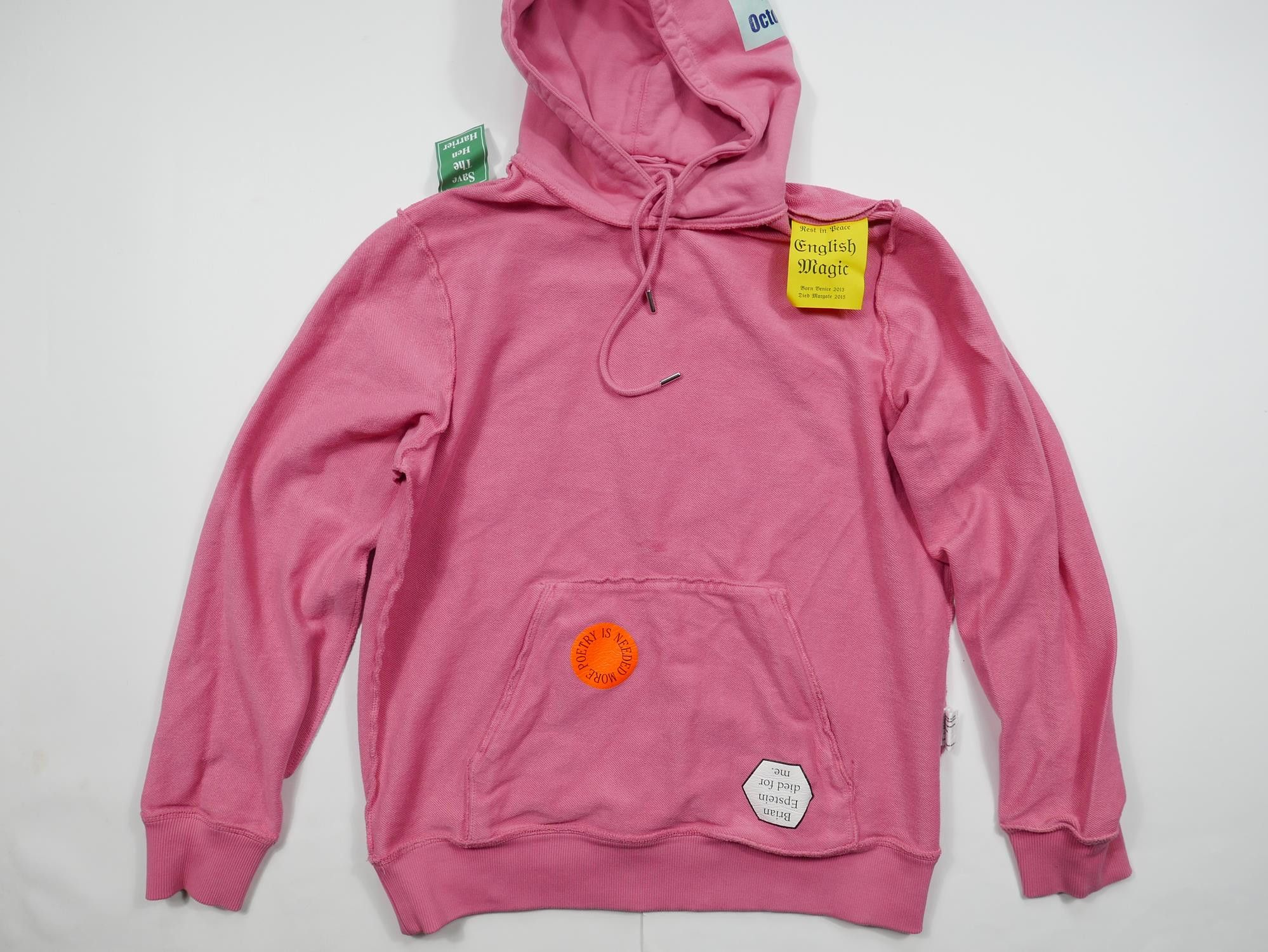 Helmut lang hoodie pink on sale