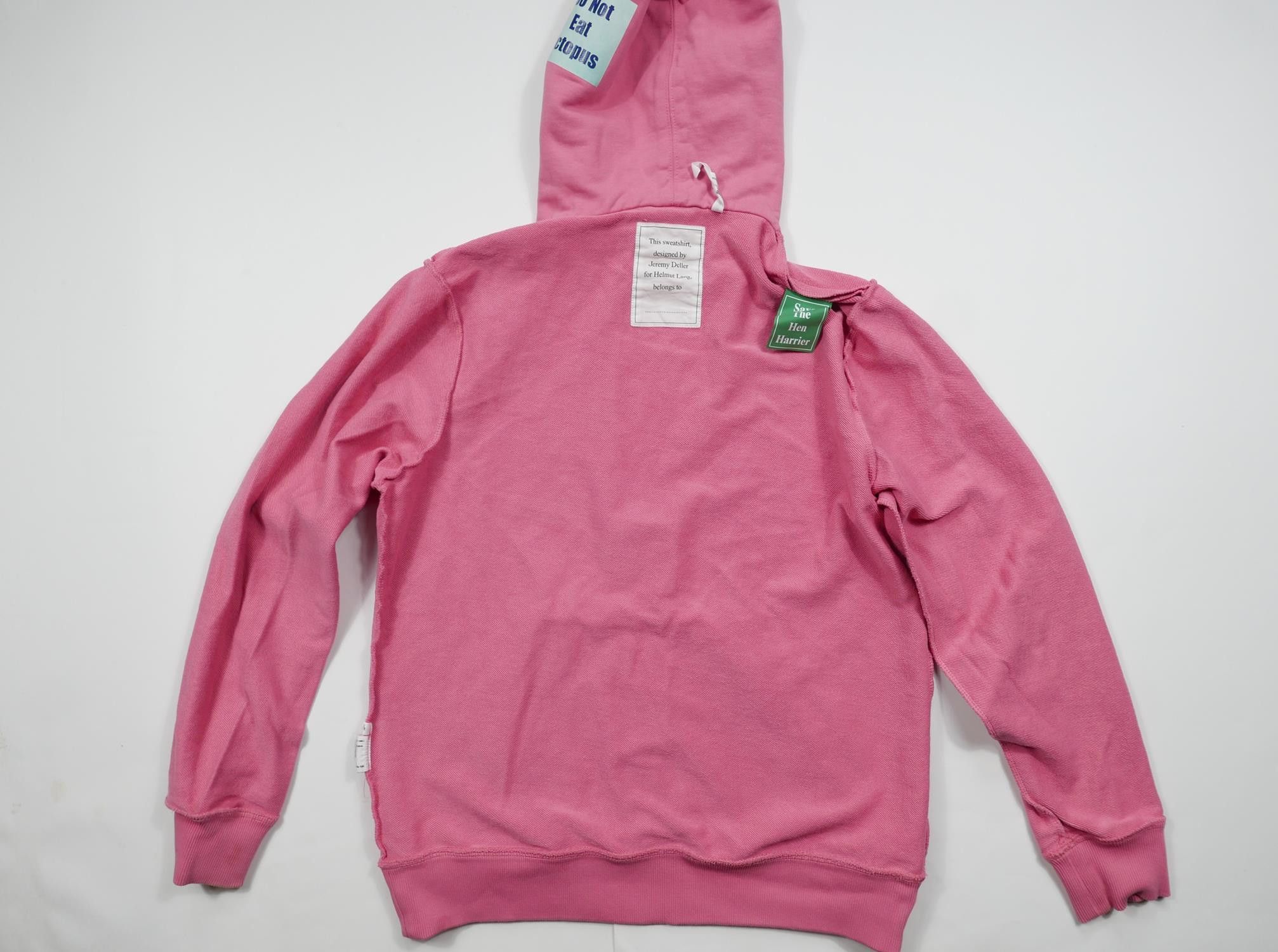 Helmut Lang Helmut Lang Hoodie Reversible Pink Jeremy Deller RARE M Size US M / EU 48-50 / 2 - 2 Thumbnail