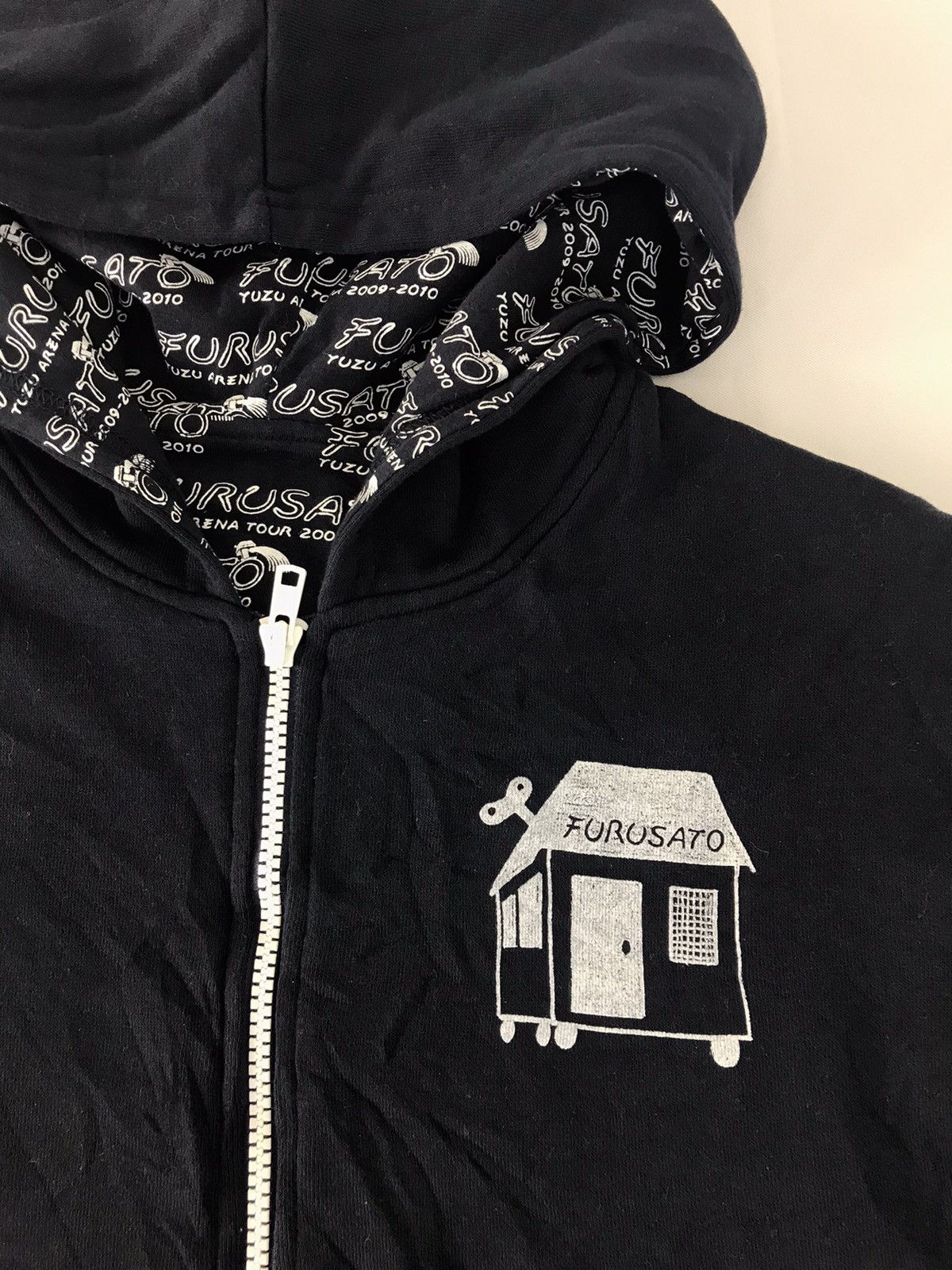 Japanese Brand × Vintage Furusato Yuzu Arena Tour 2009-2010 Zipper Hoodies Size US S / EU 44-46 / 1 - 3 Thumbnail