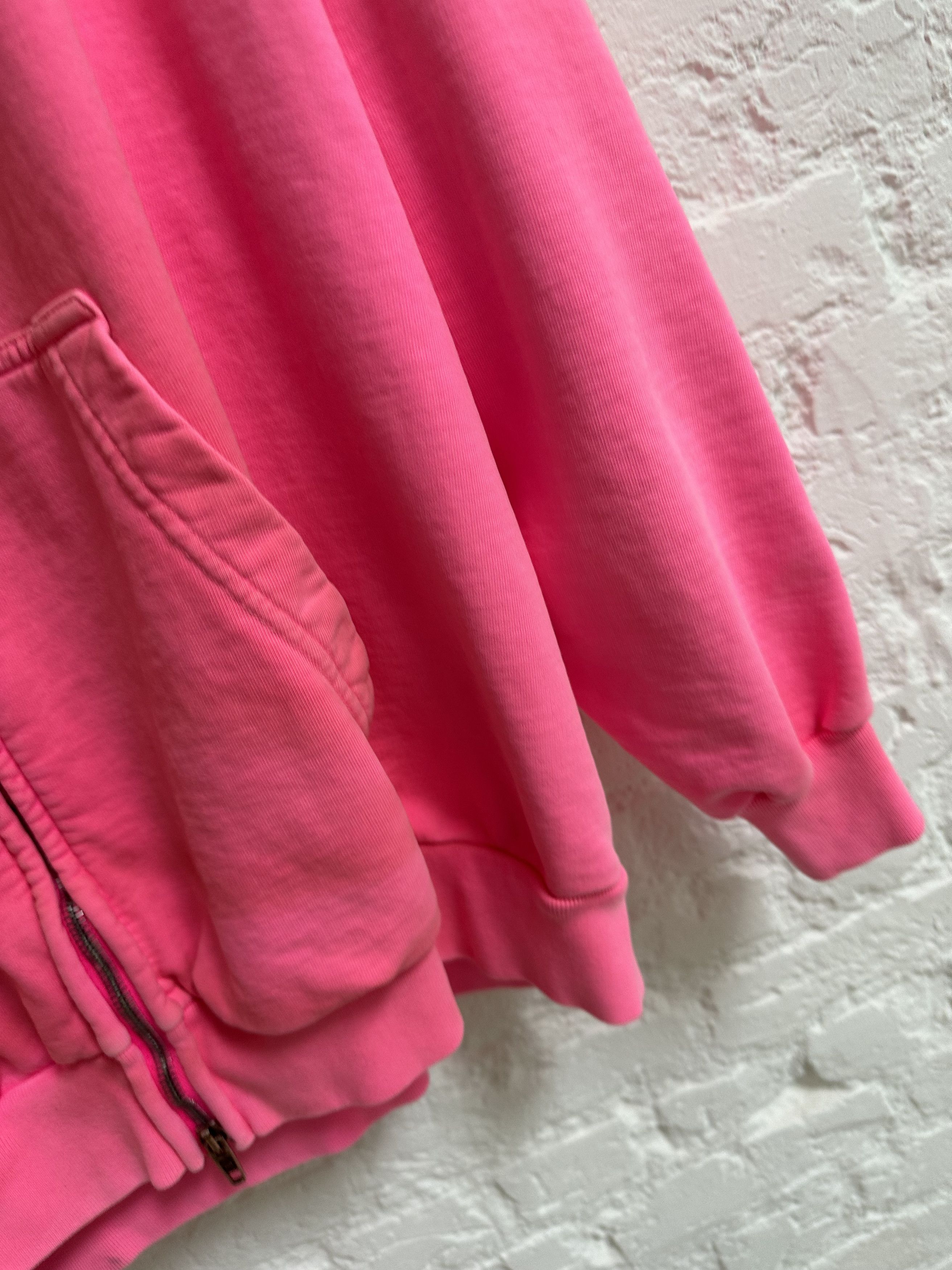 Balenciaga Balenciaga Pink Faded Hoodie Size L Size US L / EU 52-54 / 3 - 5 Thumbnail