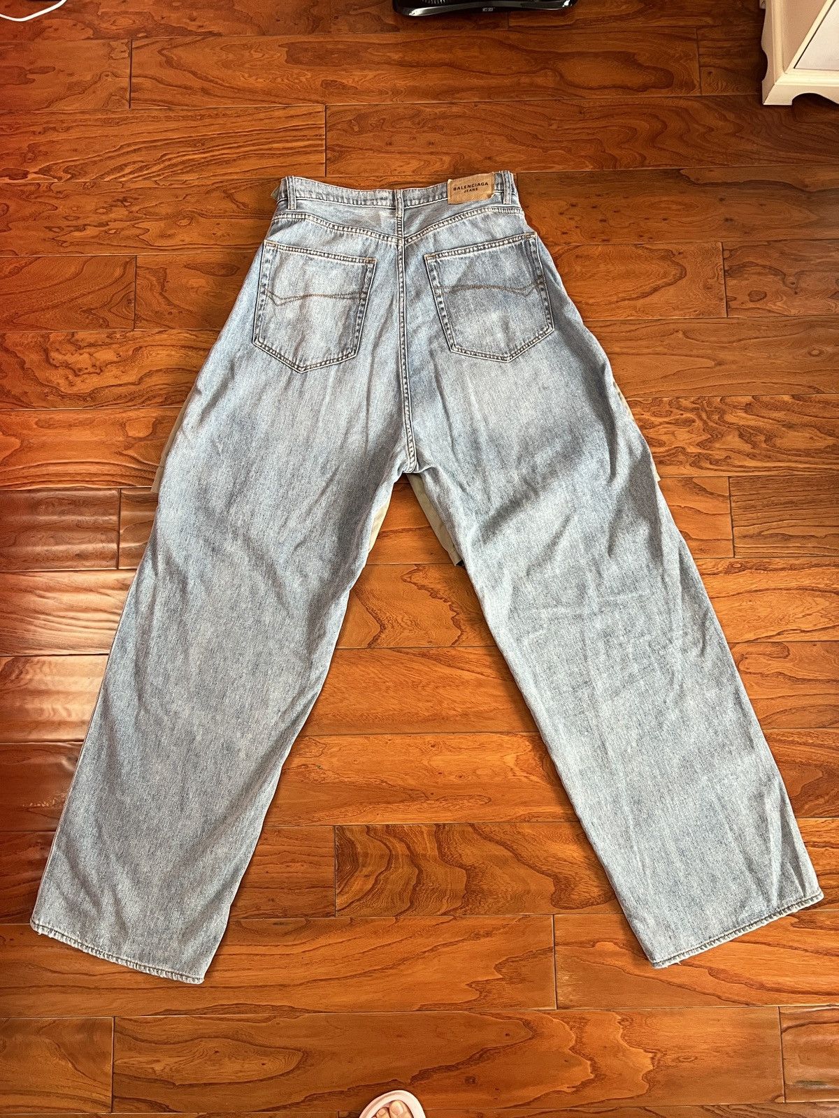 Balenciaga *Rare* Balenciaga AW 21 Afterworld Hybrid Cargo Pants Size US 31 - 5 Thumbnail