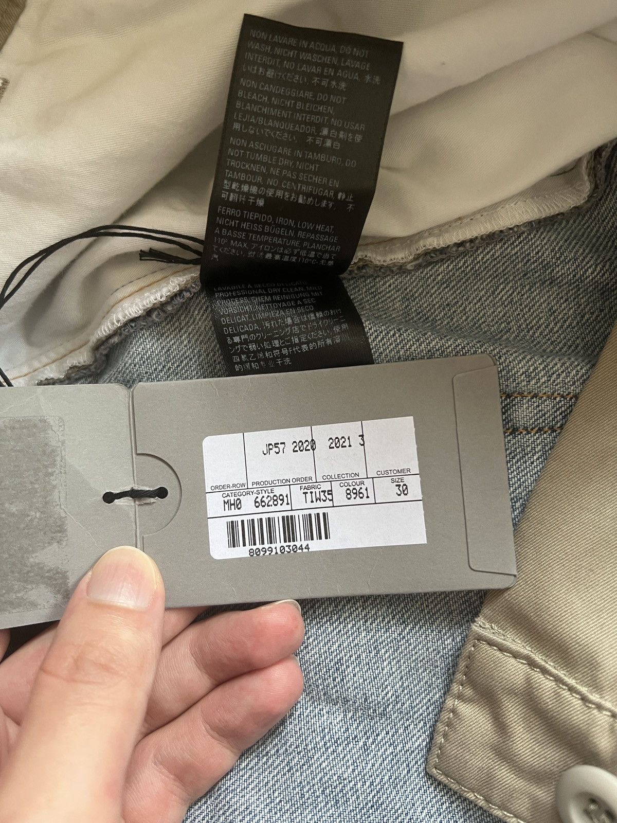 Balenciaga *Rare* Balenciaga AW 21 Afterworld Hybrid Cargo Pants Size US 30 / EU 46 - 6 Thumbnail