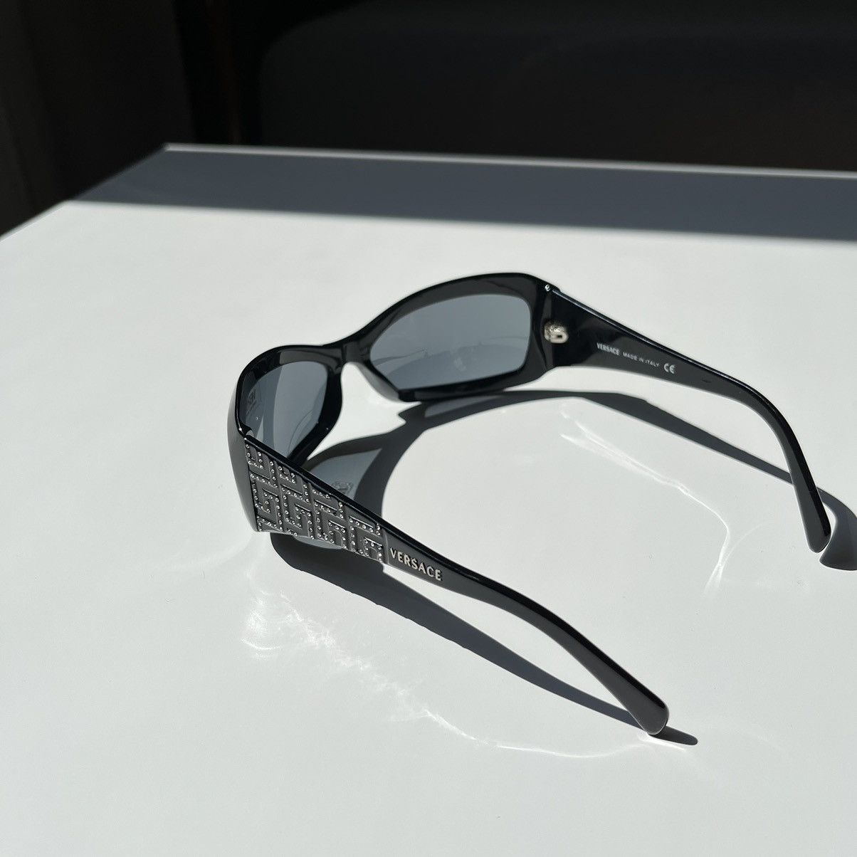 Versace Vintage Versace Sunglasses Swarovski Rhinestone Size ONE SIZE - 8 Thumbnail