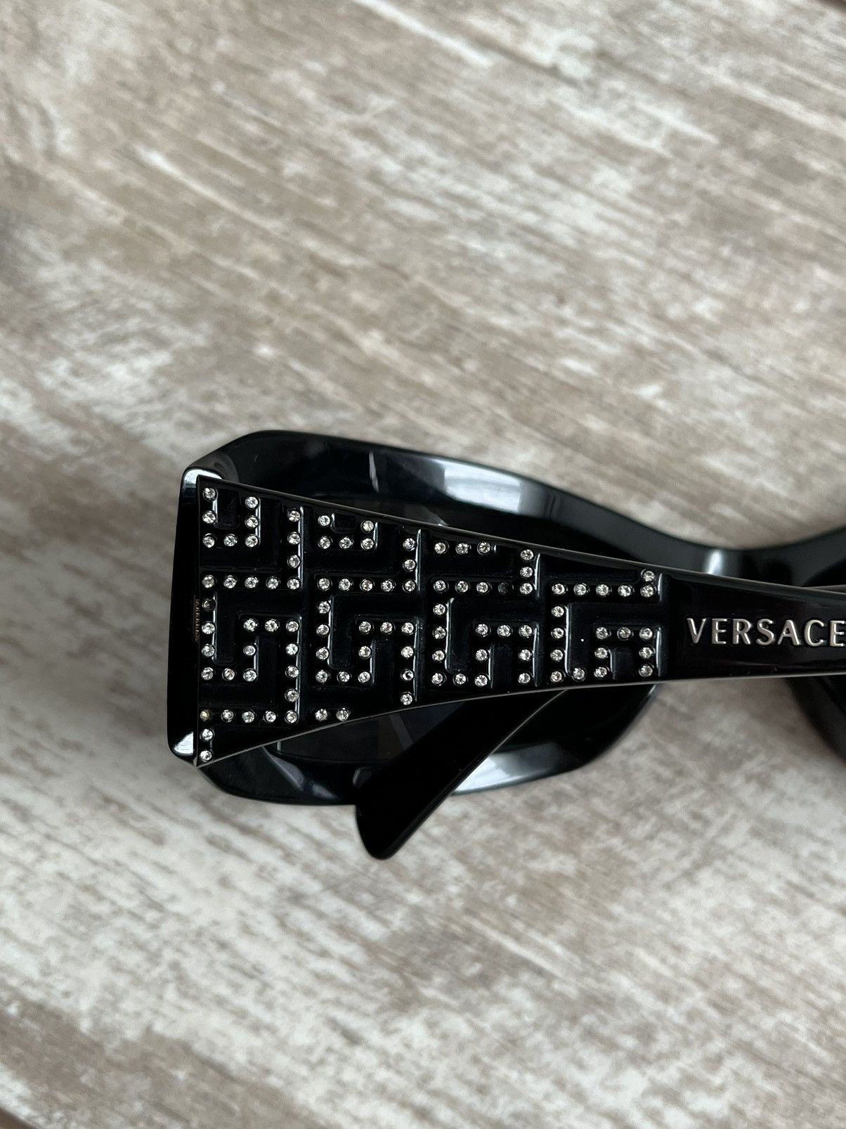 Versace Vintage Versace Sunglasses Swarovski Rhinestone Size ONE SIZE - 14 Thumbnail