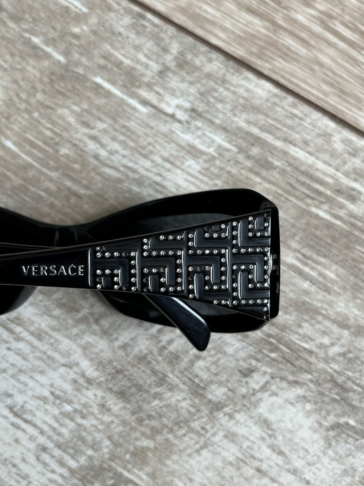 Versace Vintage Versace Sunglasses Swarovski Rhinestone Size ONE SIZE - 13 Thumbnail