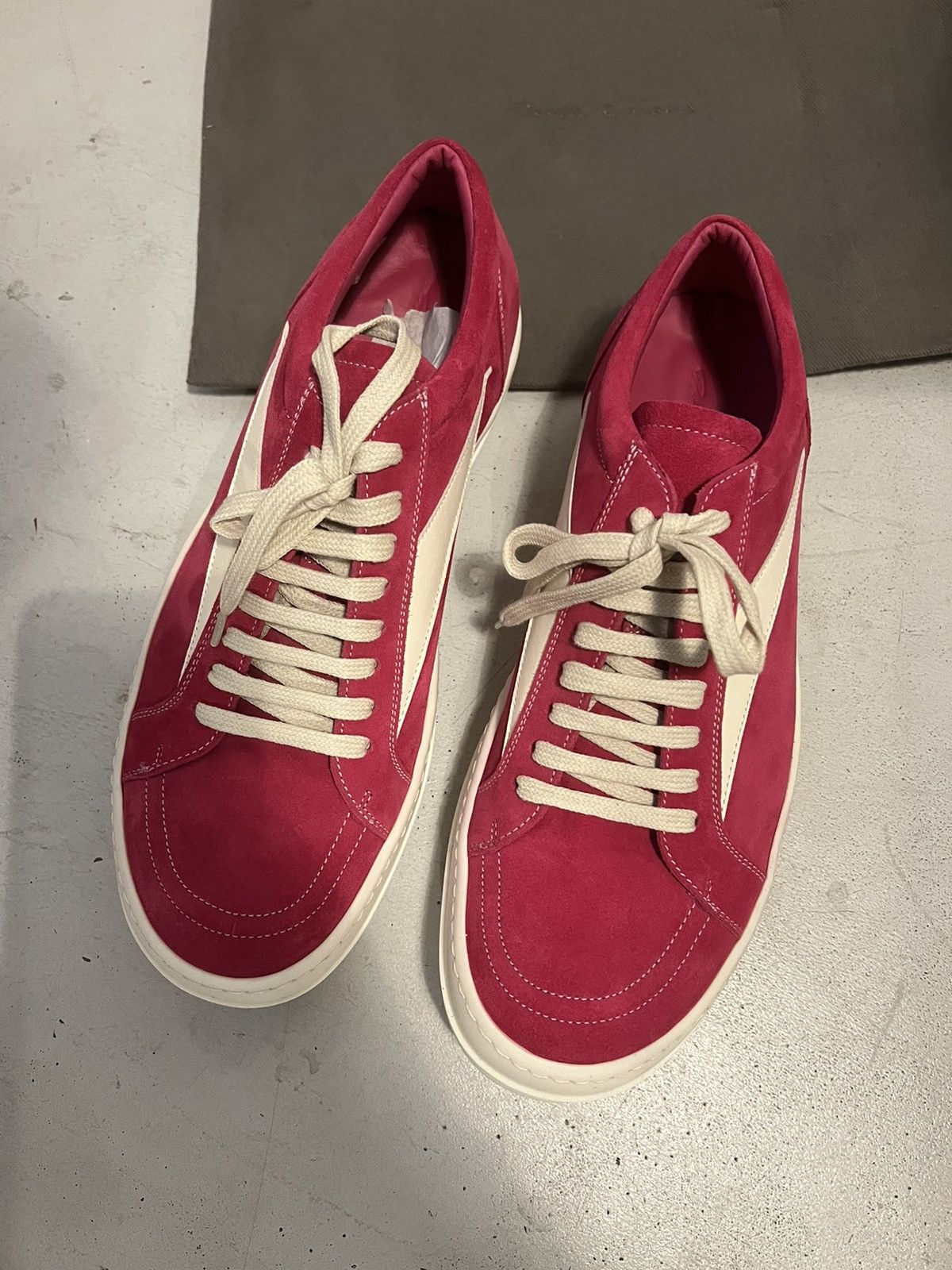 Rick Owens *RARE* Rick Owens SS23 Edfu Pink Vans | Grailed