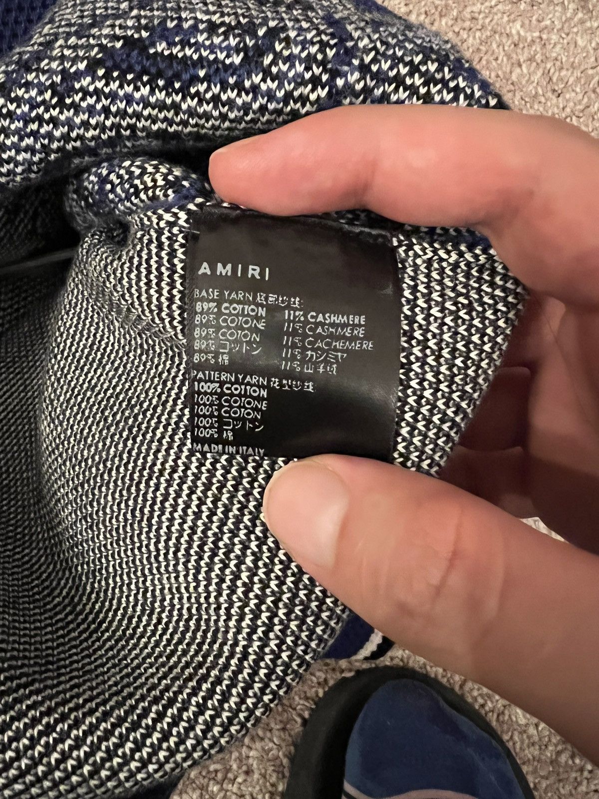 Amiri *1k* brand new* Cashmere AMIRI Jogger LARGE Size US 34 / EU 50 - 7 Thumbnail