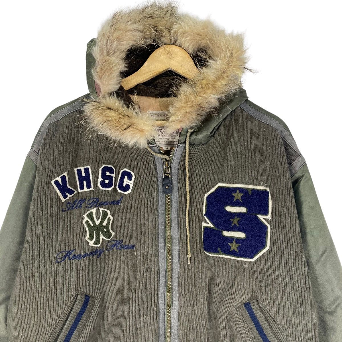 New York Yankees ⚡️KEARNEY HOUSE NY FUR HOODIE JACKET Size US M / EU 48-50 / 2 - 2 Thumbnail