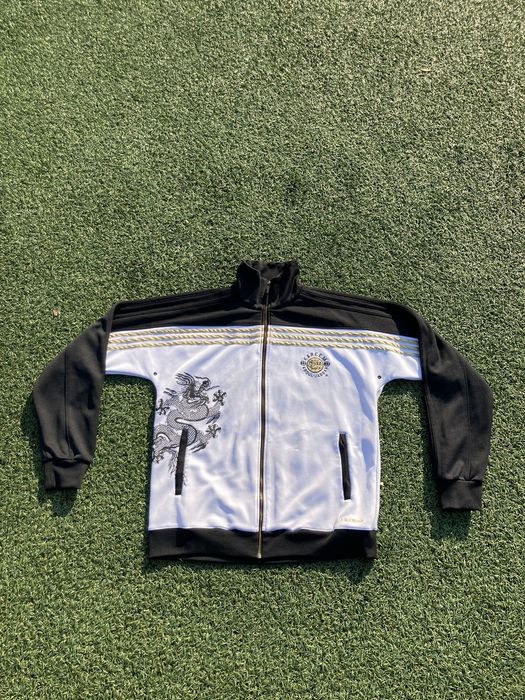 Adidas retro hot sale tracksuit top