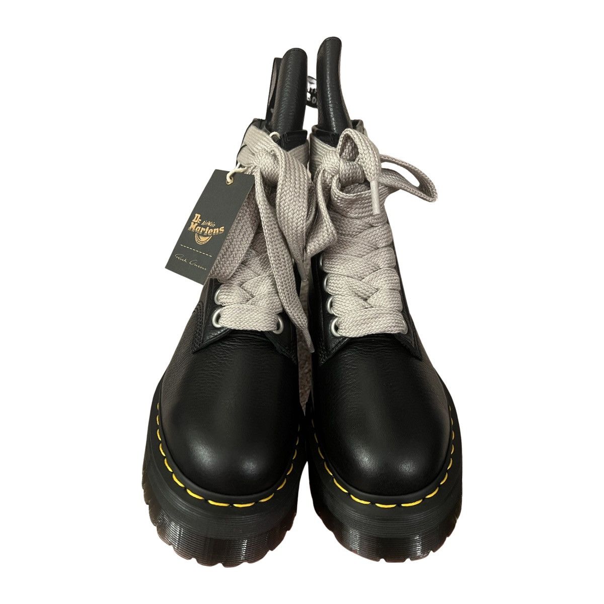 Dr. Martens × Rick Owens Rick Owens Doc Martens 1460 Quad Leather Boots Size US 11.5 / IT 41.5 - 1 Thumbnail