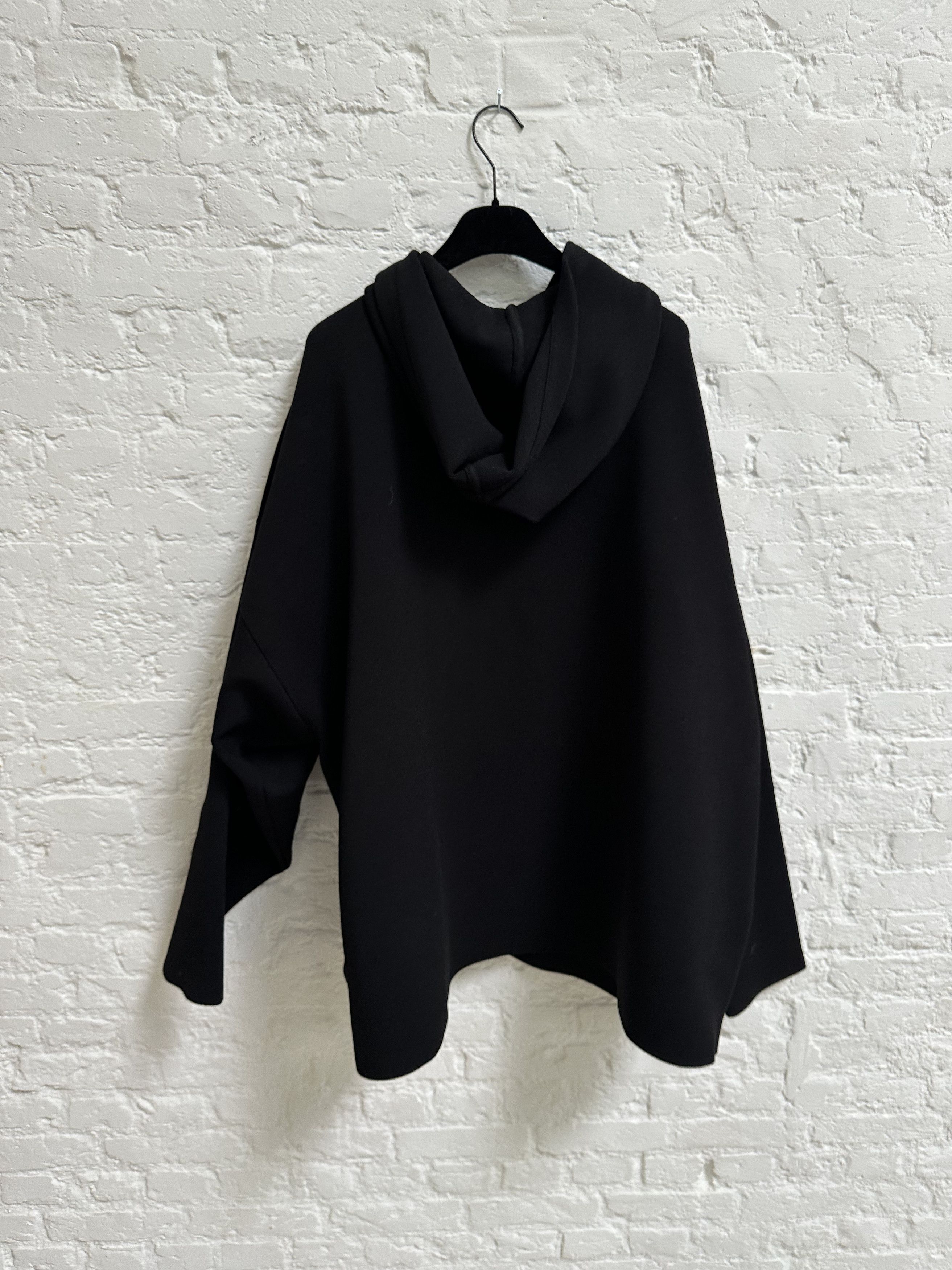 Balenciaga Balenciaga Knitted Fabric Hoodie Garde-robe Size L Size US L / EU 52-54 / 3 - 7 Thumbnail
