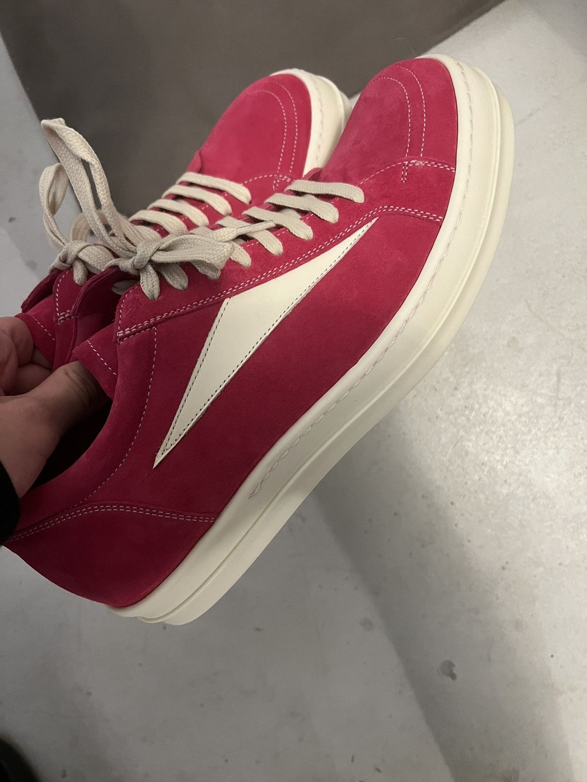 Rick Owens *RARE* Rick Owens SS23 Edfu Pink Vans Size US 9 / EU 42 - 5 Thumbnail