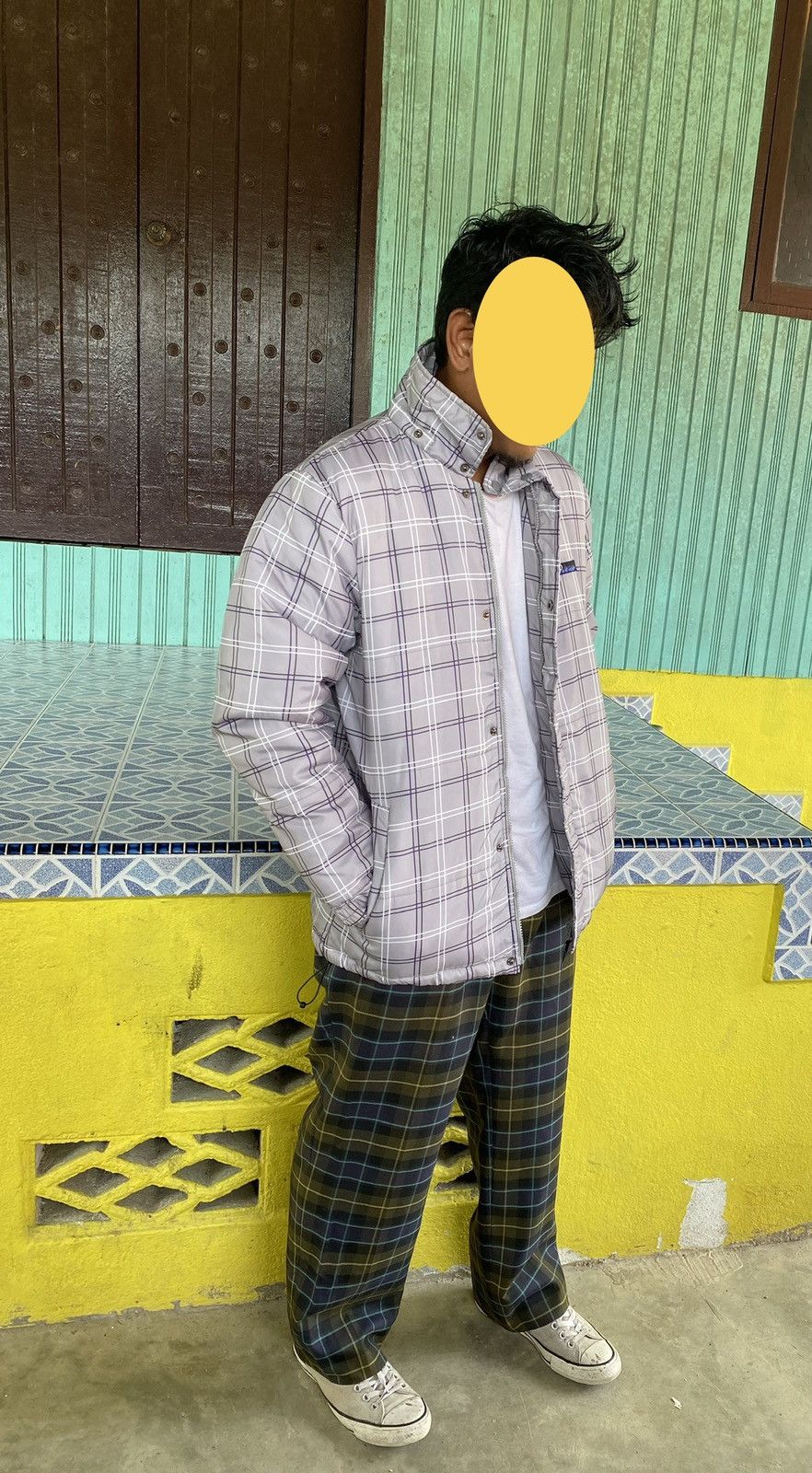 Japanese Brand × Penfield × Vintage Vintage Fenfield Puffer Checkered Jacket Size US L / EU 52-54 / 3 - 2 Thumbnail