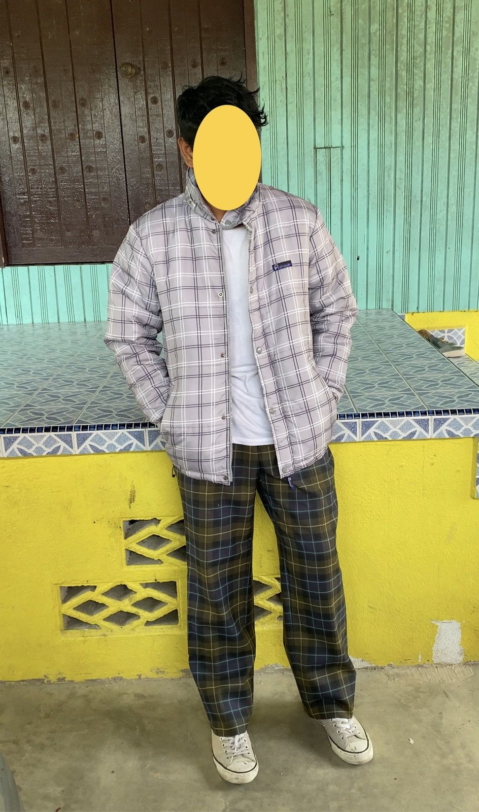 Japanese Brand × Penfield × Vintage Vintage Fenfield Puffer Checkered Jacket Size US L / EU 52-54 / 3 - 1 Thumbnail