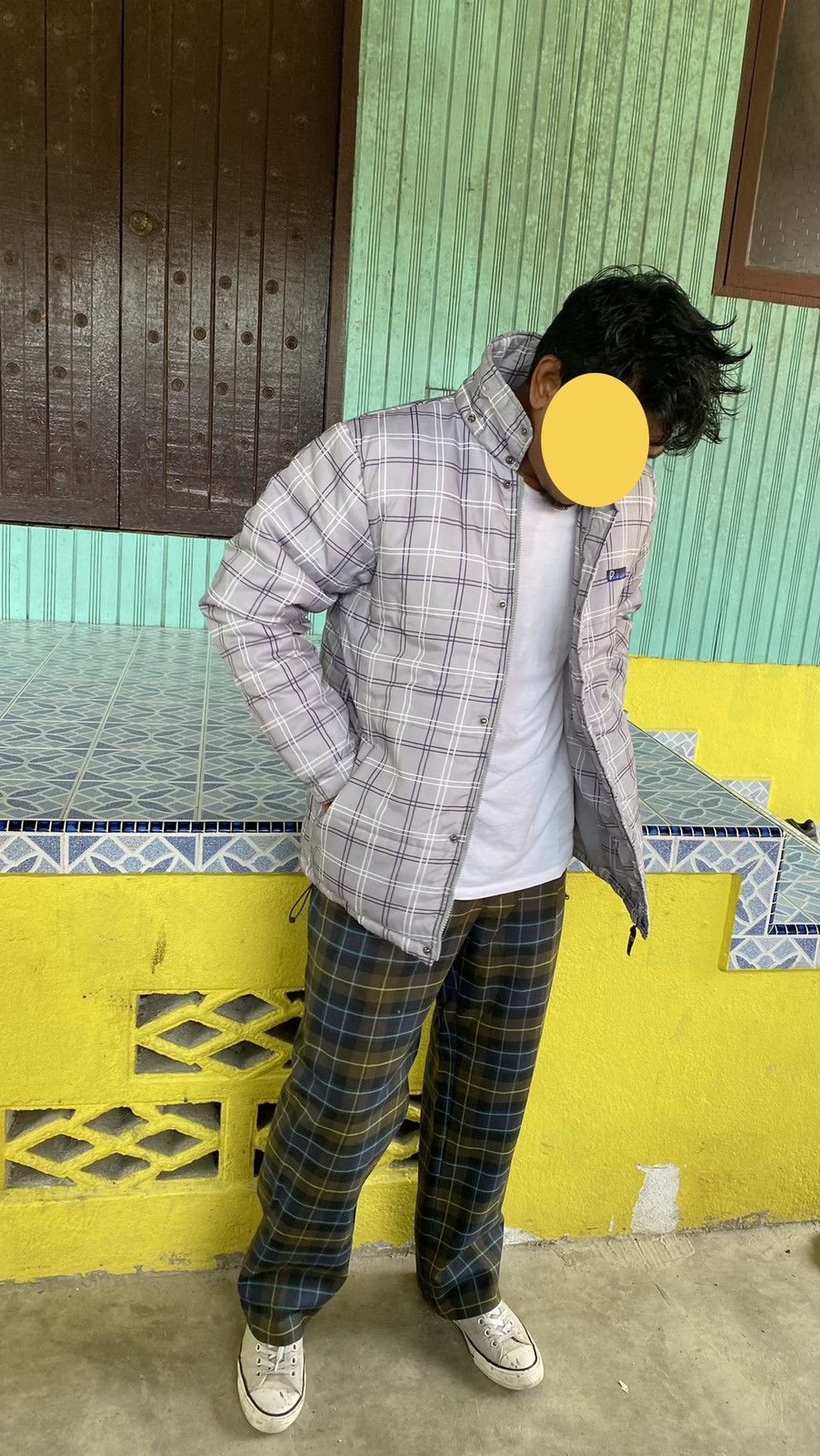 Japanese Brand × Penfield × Vintage Vintage Fenfield Puffer Checkered Jacket Size US L / EU 52-54 / 3 - 3 Thumbnail