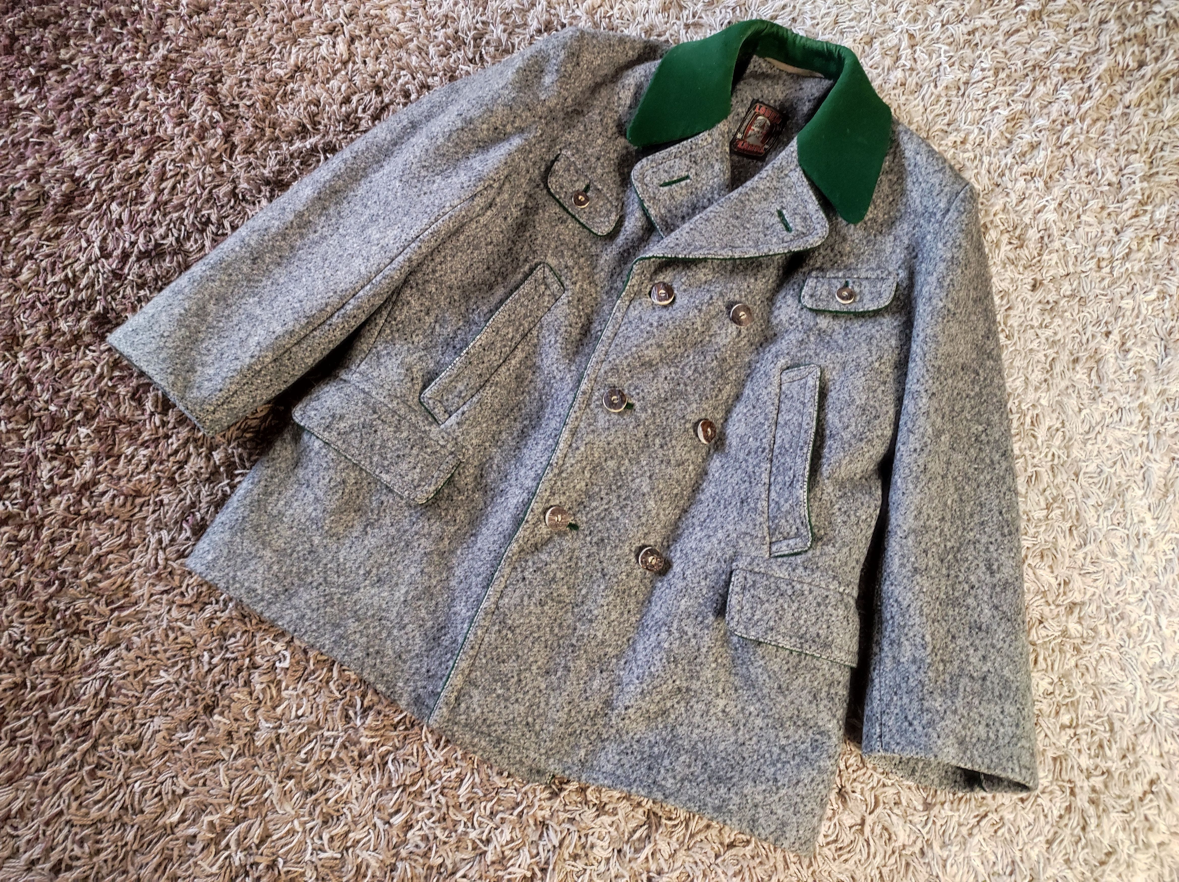 Austria Loden Plankl vintage wool coat