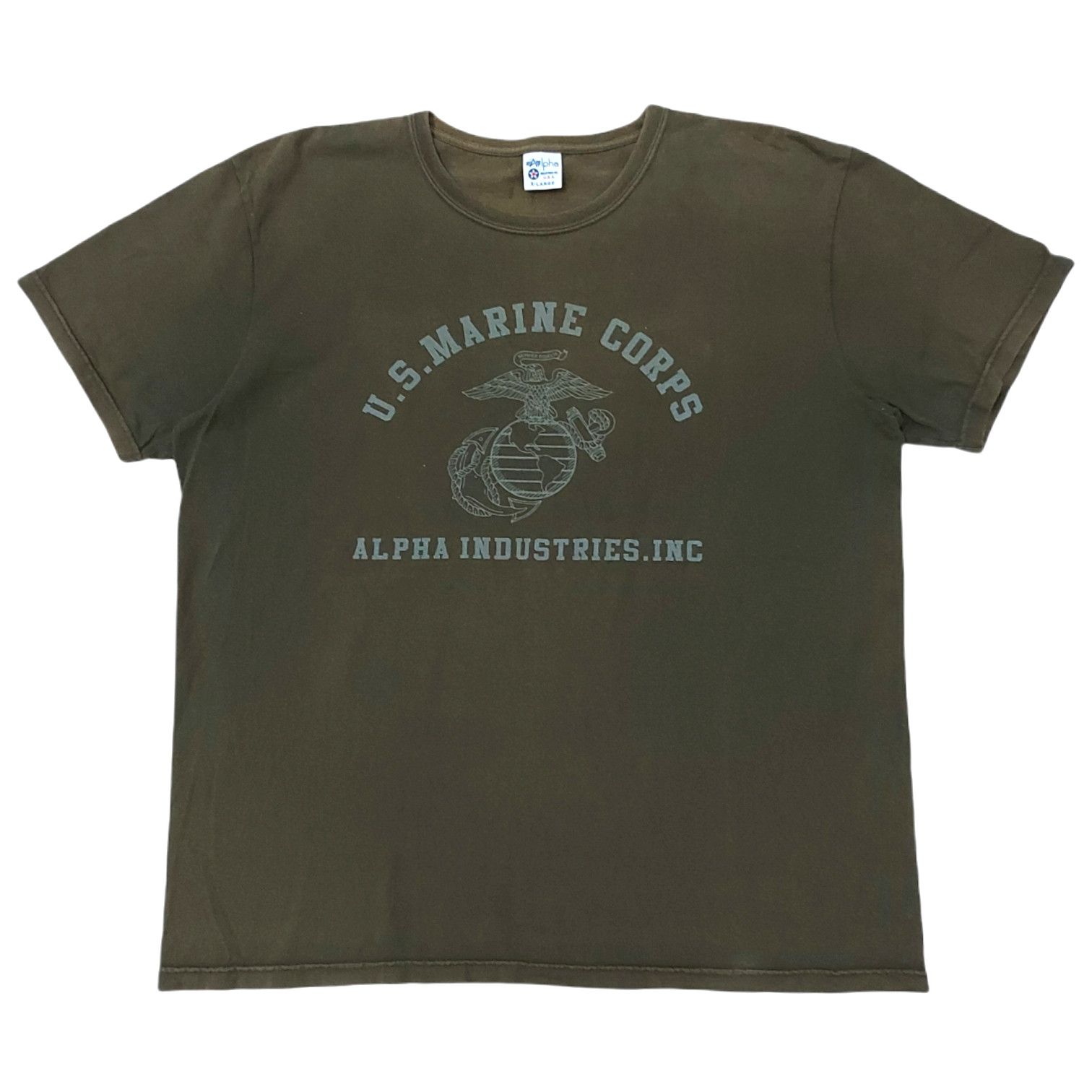 Alpha Industries RARE! ALPHA INDUSTRIES U.S MARINE CORPS BIG LOGO Size US XL / EU 56 / 4 - 1 Thumbnail
