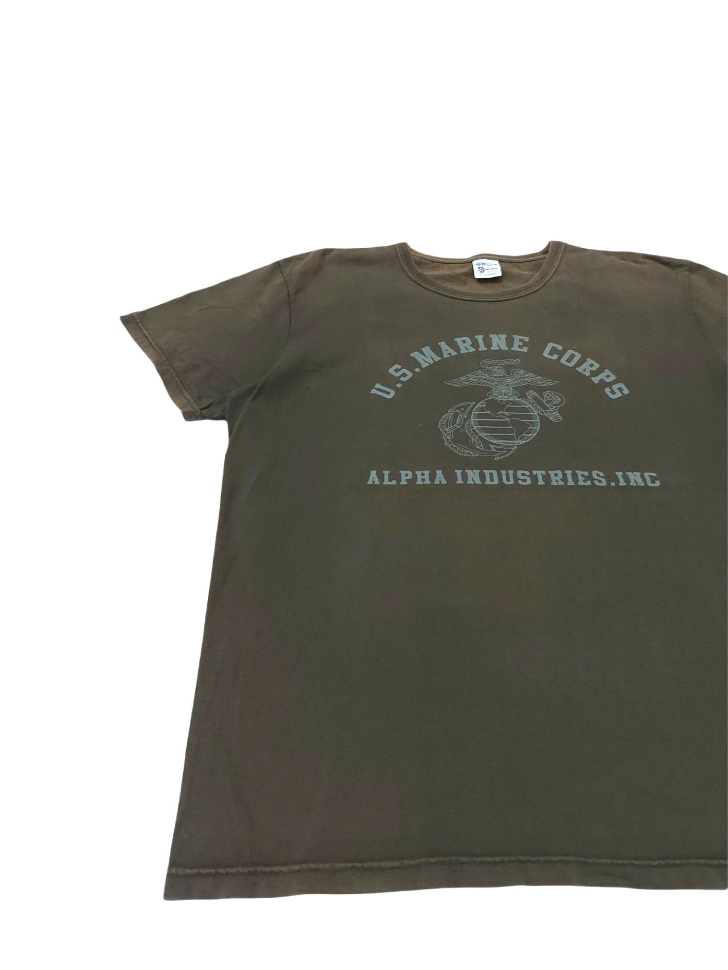 Alpha Industries RARE! ALPHA INDUSTRIES U.S MARINE CORPS BIG LOGO Size US XL / EU 56 / 4 - 3 Thumbnail