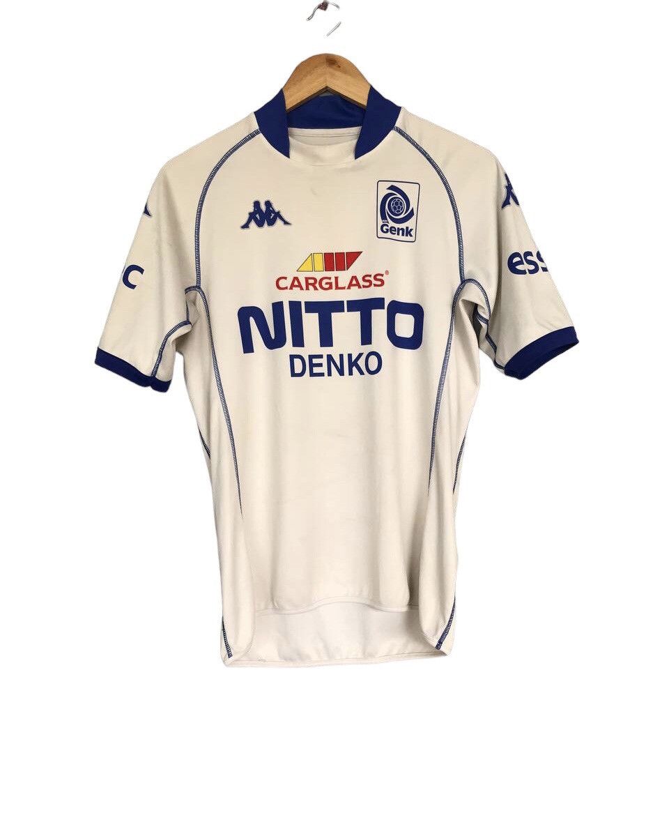 image of Italian Designers x Kappa Vintage Kappa Genk Suzuki Jersey in White, Men's (Size Medium)