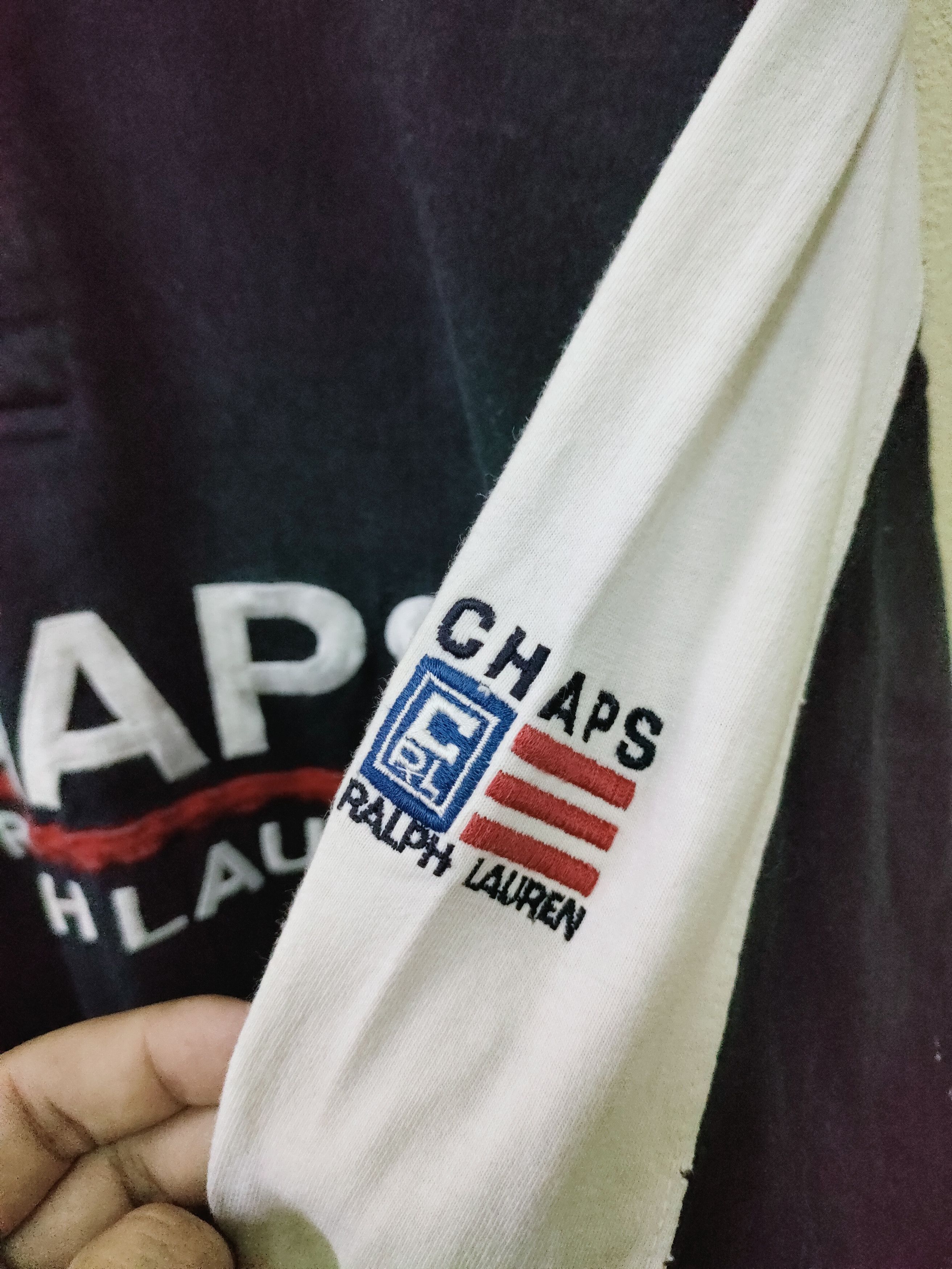 Chaps Ralph Lauren Chaps Ralph Lauren Spell Out Size US S / EU 44-46 / 1 - 7 Thumbnail