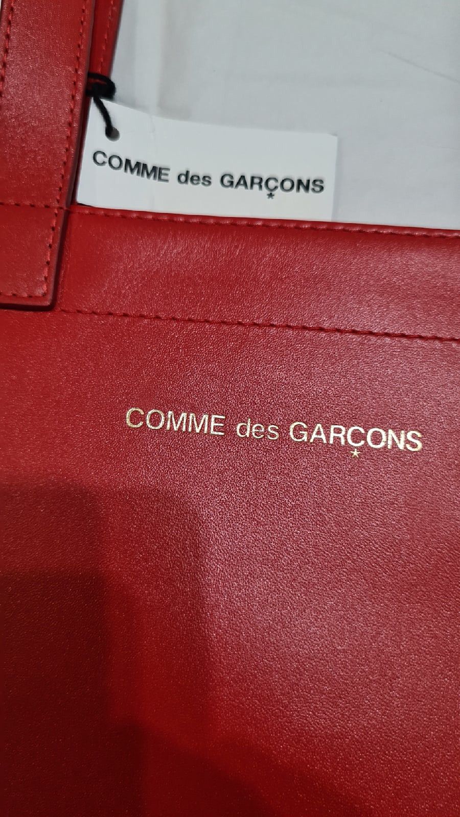 Comme des Garcons Comme des Garcons Tote Bag Leather - 100% Size ONE SIZE - 6 Thumbnail