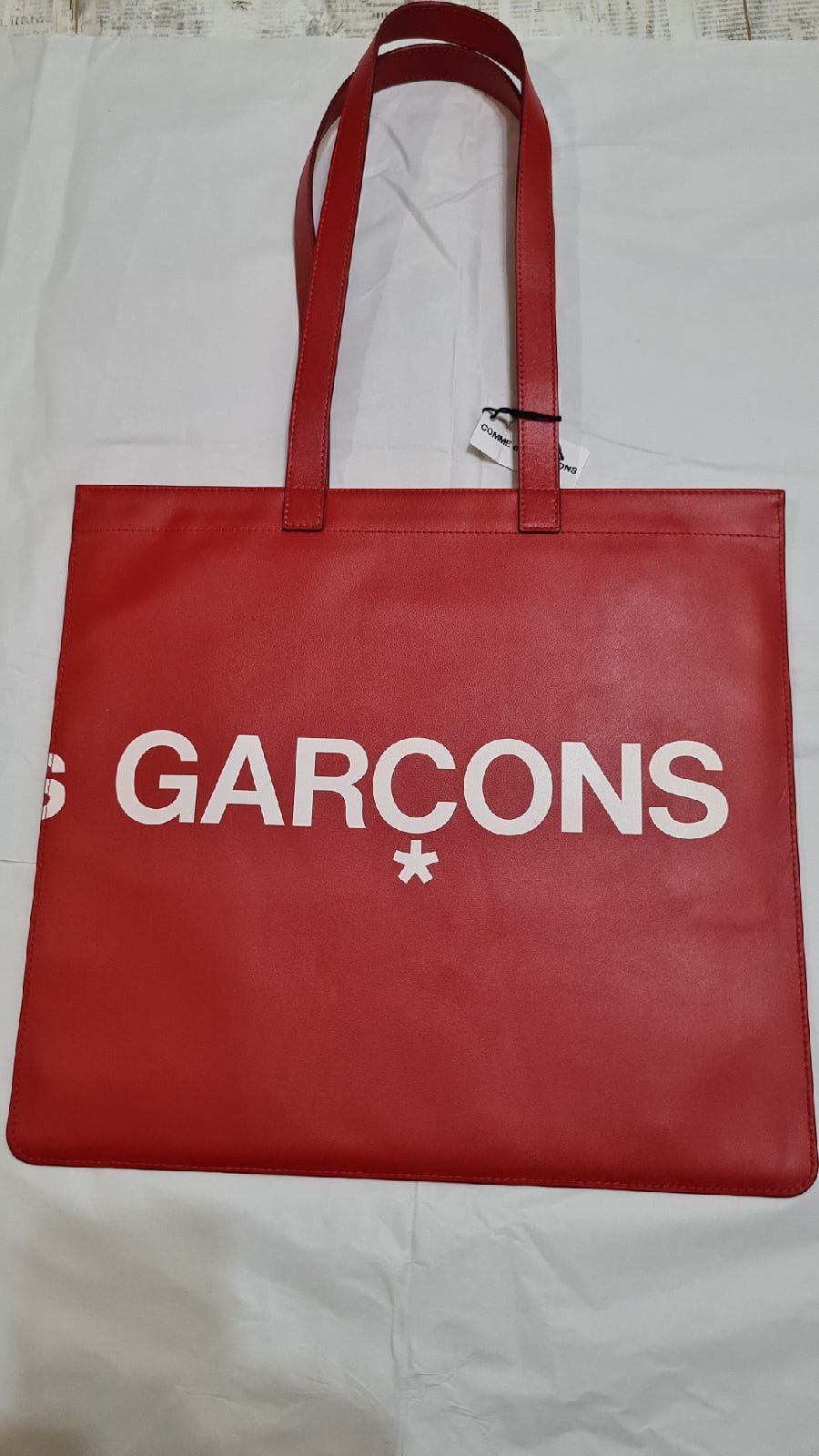 Comme des Garcons Comme des Garcons Tote Bag Leather - 100% Size ONE SIZE - 3 Thumbnail
