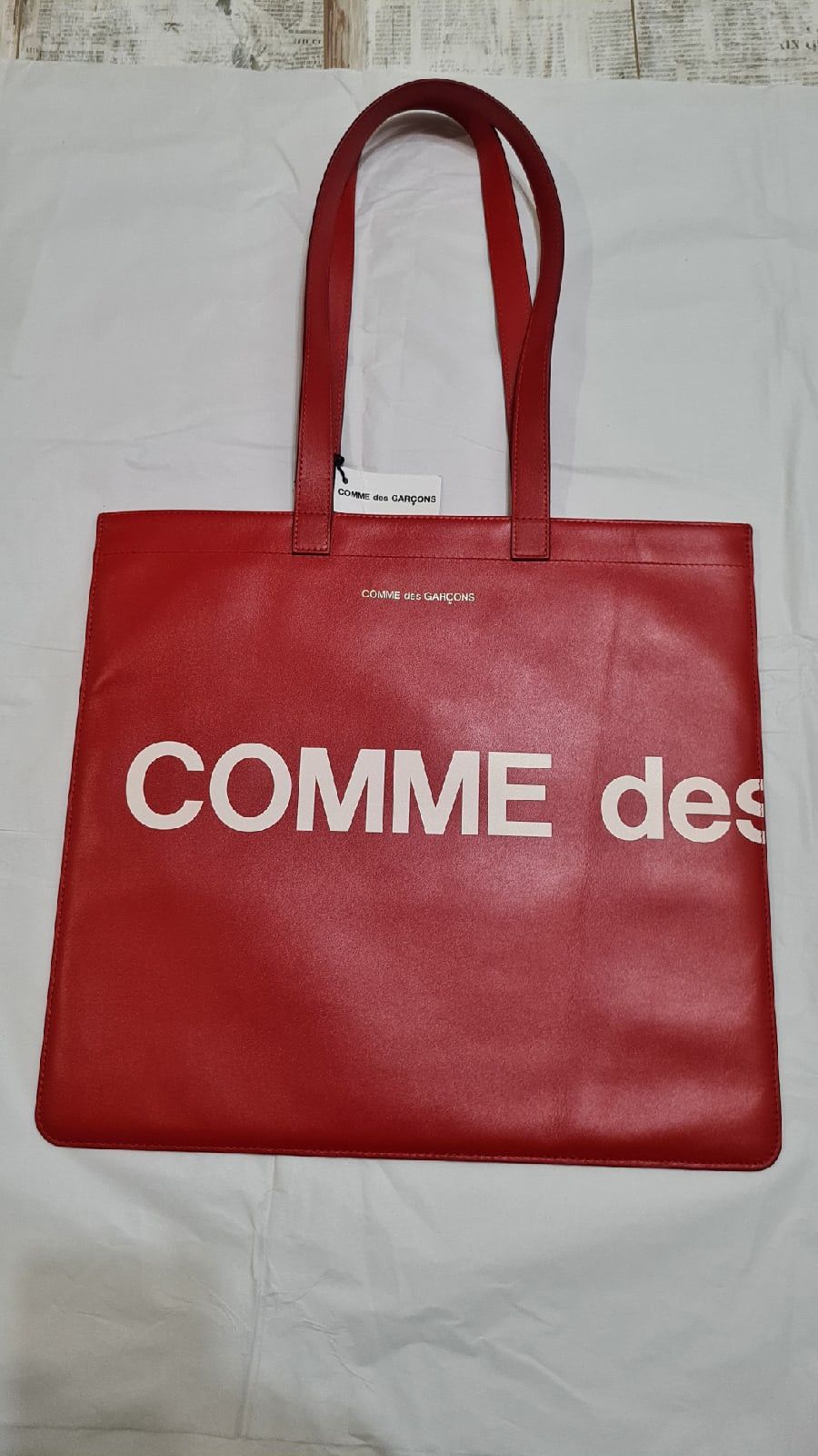 Comme des Garcons Comme des Garcons Tote Bag Leather - 100% Size ONE SIZE - 4 Thumbnail