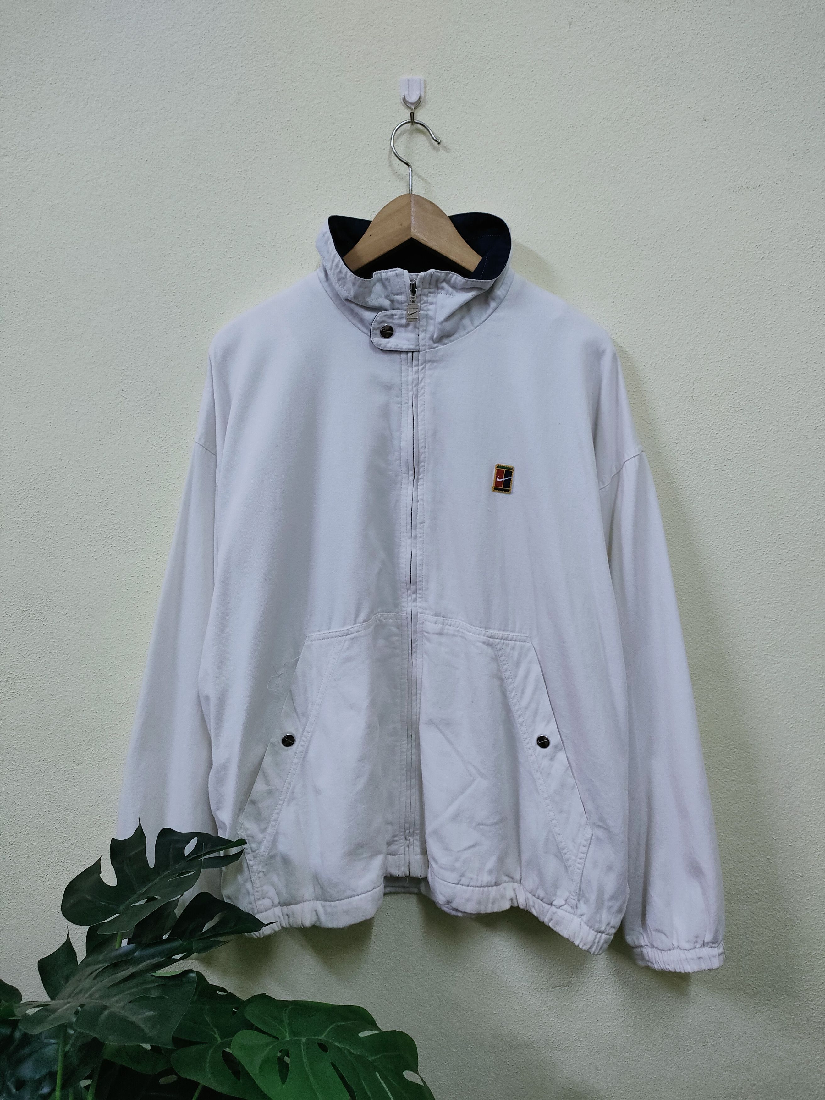 Nike × Vintage Vintage Nike Tennis Cotton jacket Size US M / EU 48-50 / 2 - 1 Thumbnail