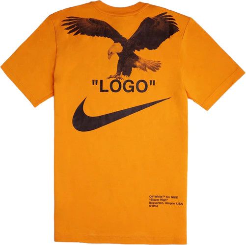 Nike OFF-WHITE x Nike NRG A6 Tee Orange Peel - Fit M size | Grailed