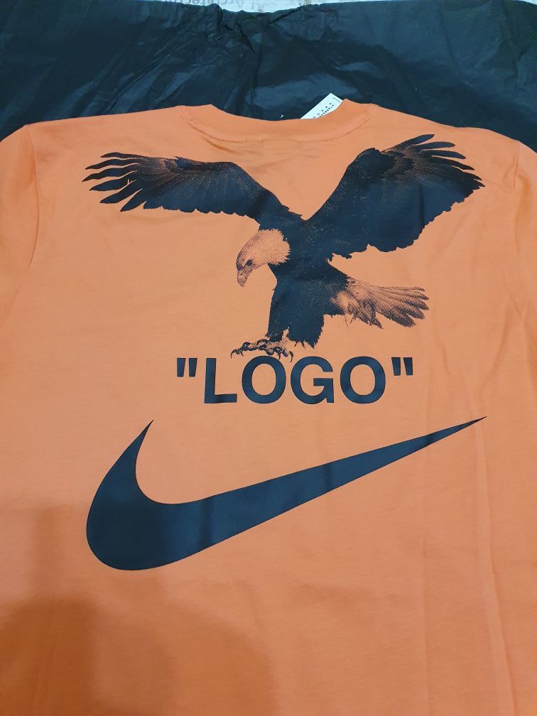 Nike × Off-White OFF-WHITE x Nike NRG A6 Tee Orange Peel - Fit M size Size US S / EU 44-46 / 1 - 4 Thumbnail