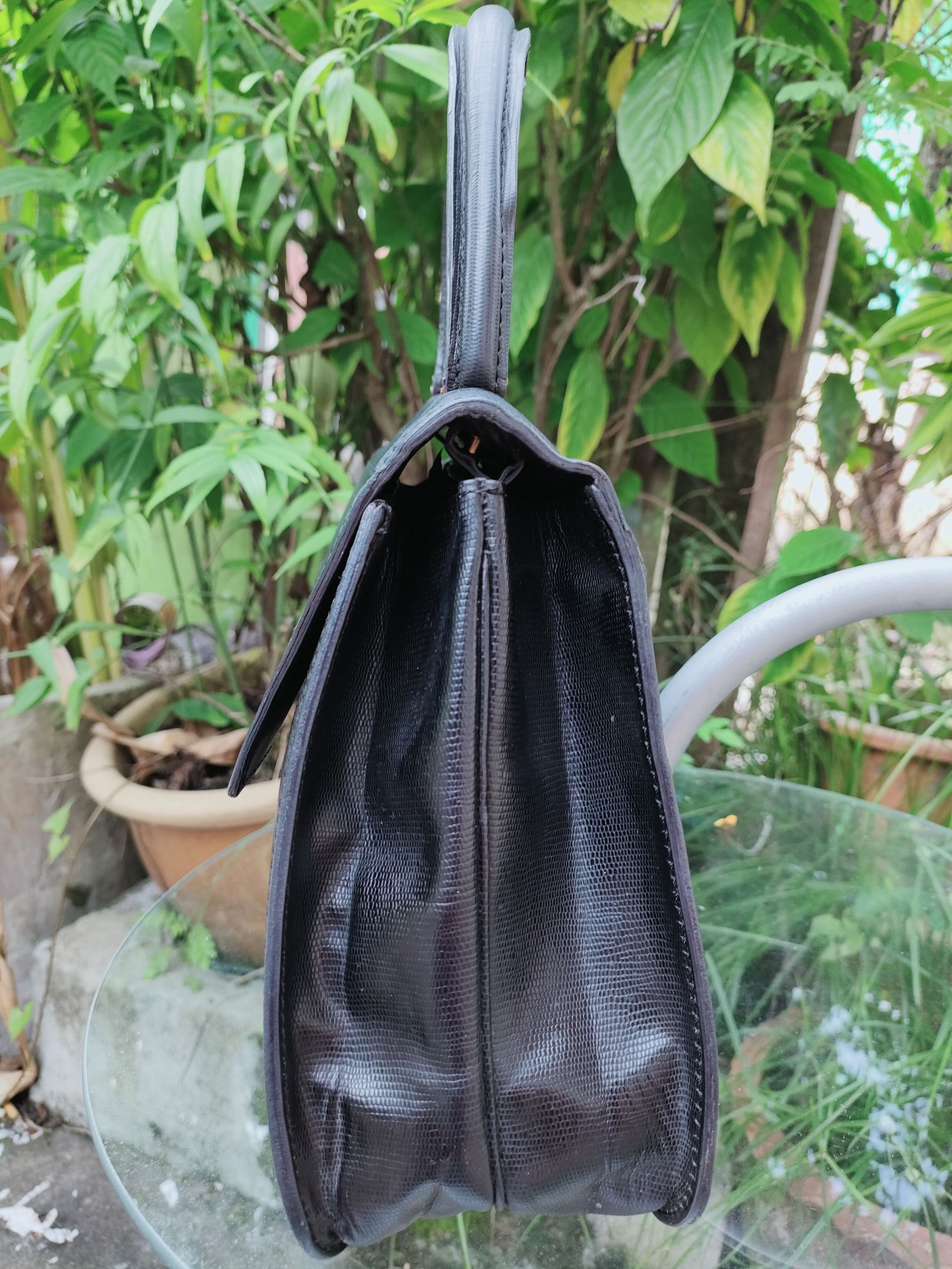 Celine × Hedi Slimane Celine 2 Way Handbag Pvc Leather Size ONE SIZE - 4 Thumbnail