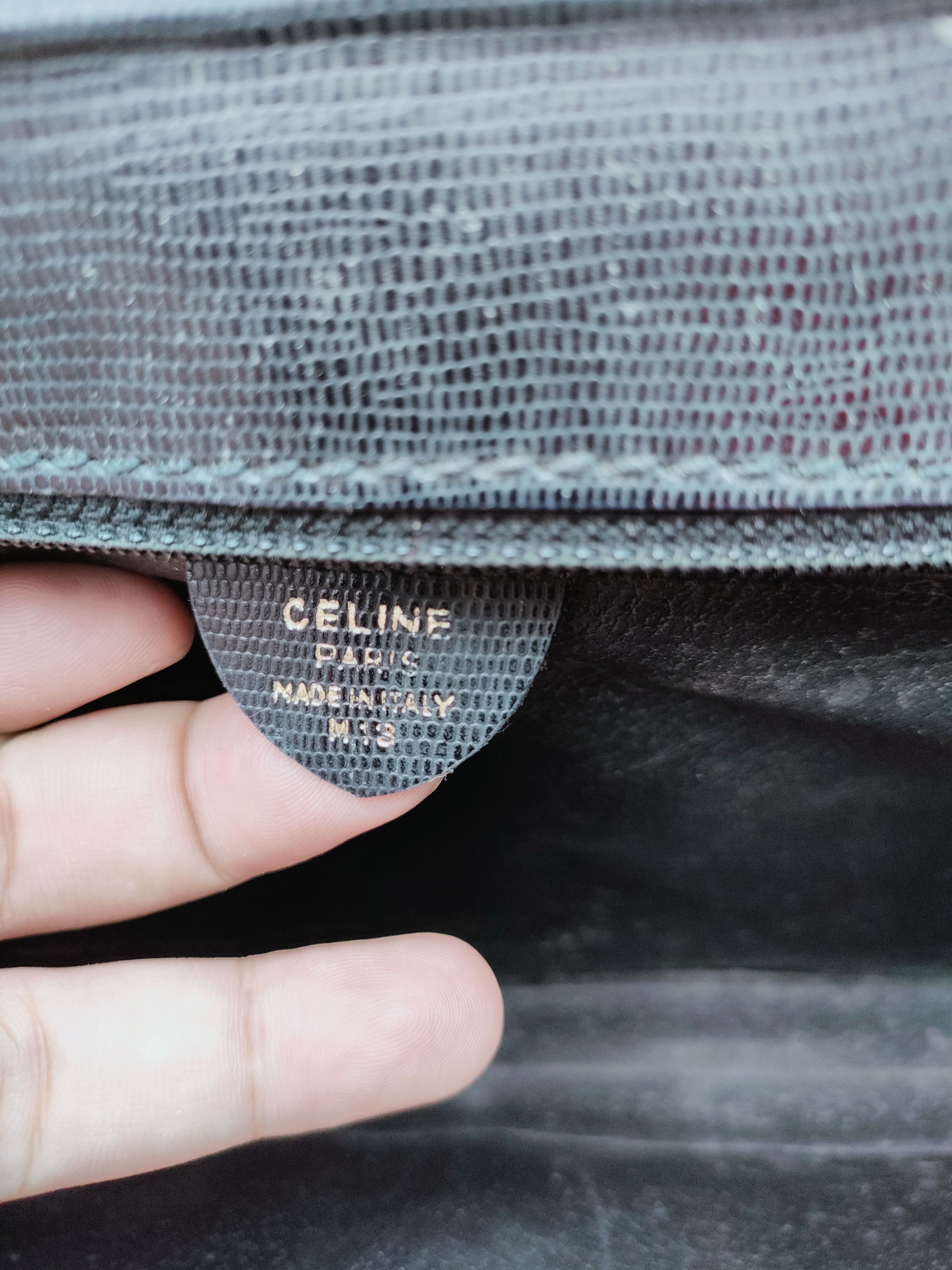 Celine × Hedi Slimane Celine 2 Way Handbag Pvc Leather Size ONE SIZE - 2 Thumbnail