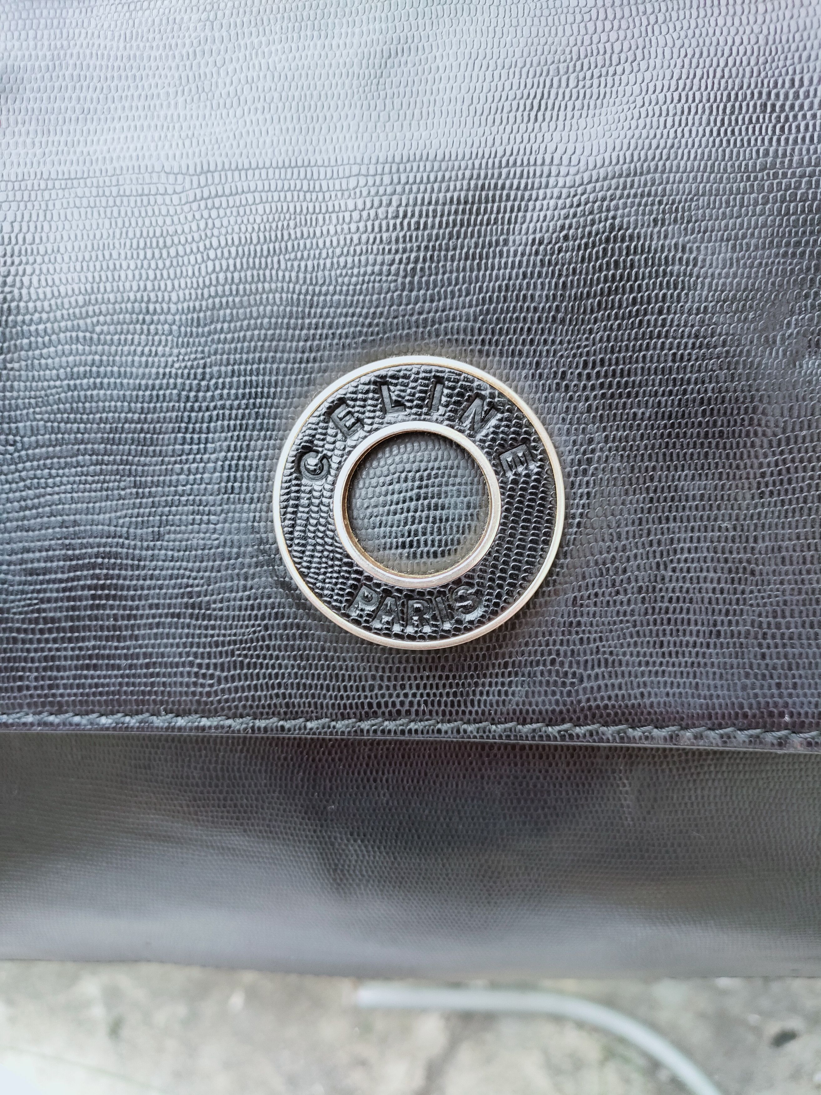 Celine × Hedi Slimane Celine 2 Way Handbag Pvc Leather Size ONE SIZE - 5 Thumbnail