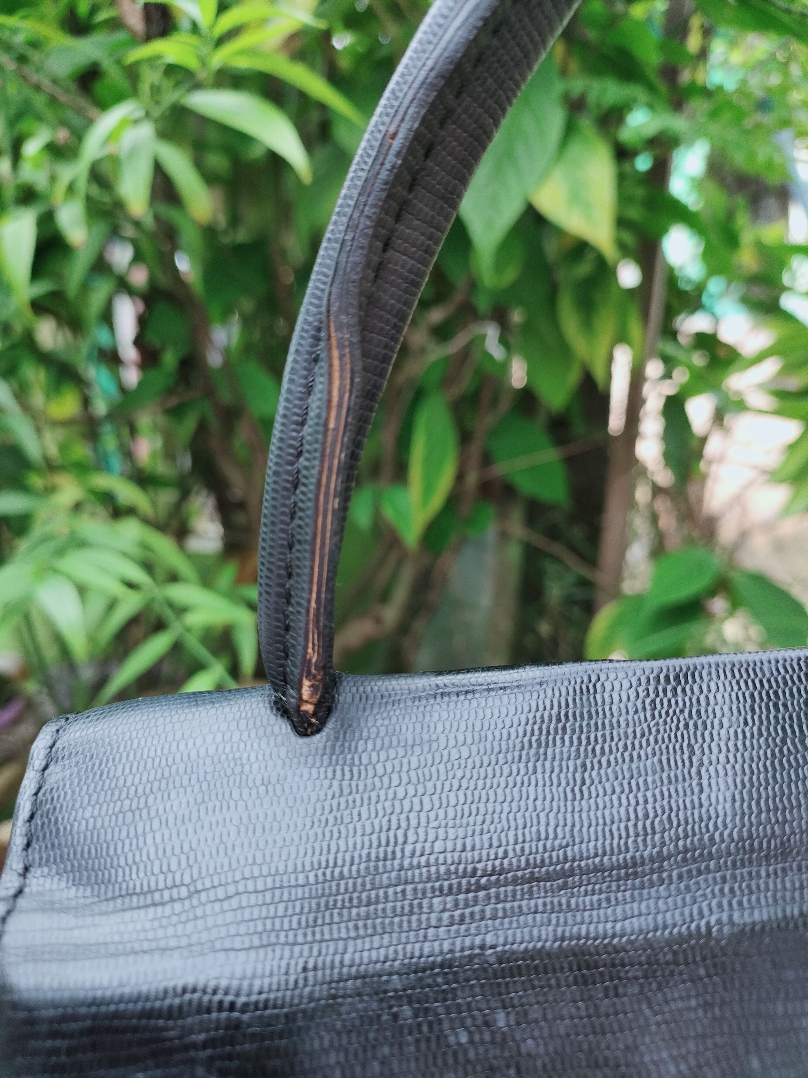 Celine × Hedi Slimane Celine 2 Way Handbag Pvc Leather Size ONE SIZE - 14 Thumbnail