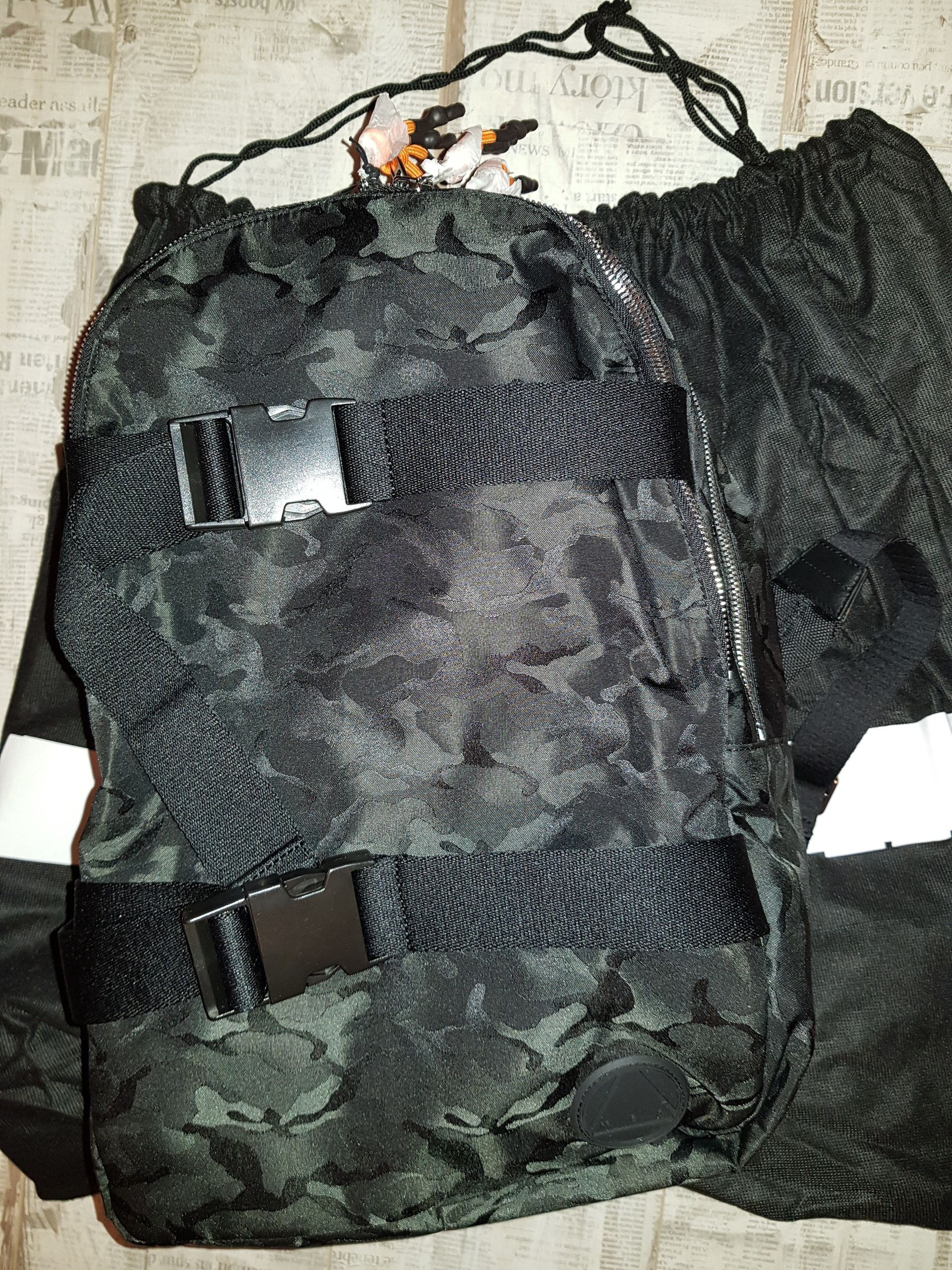 Alexander McQueen × MCQ Camouflage Skater Clip Backpack Size ONE SIZE - 5 Thumbnail